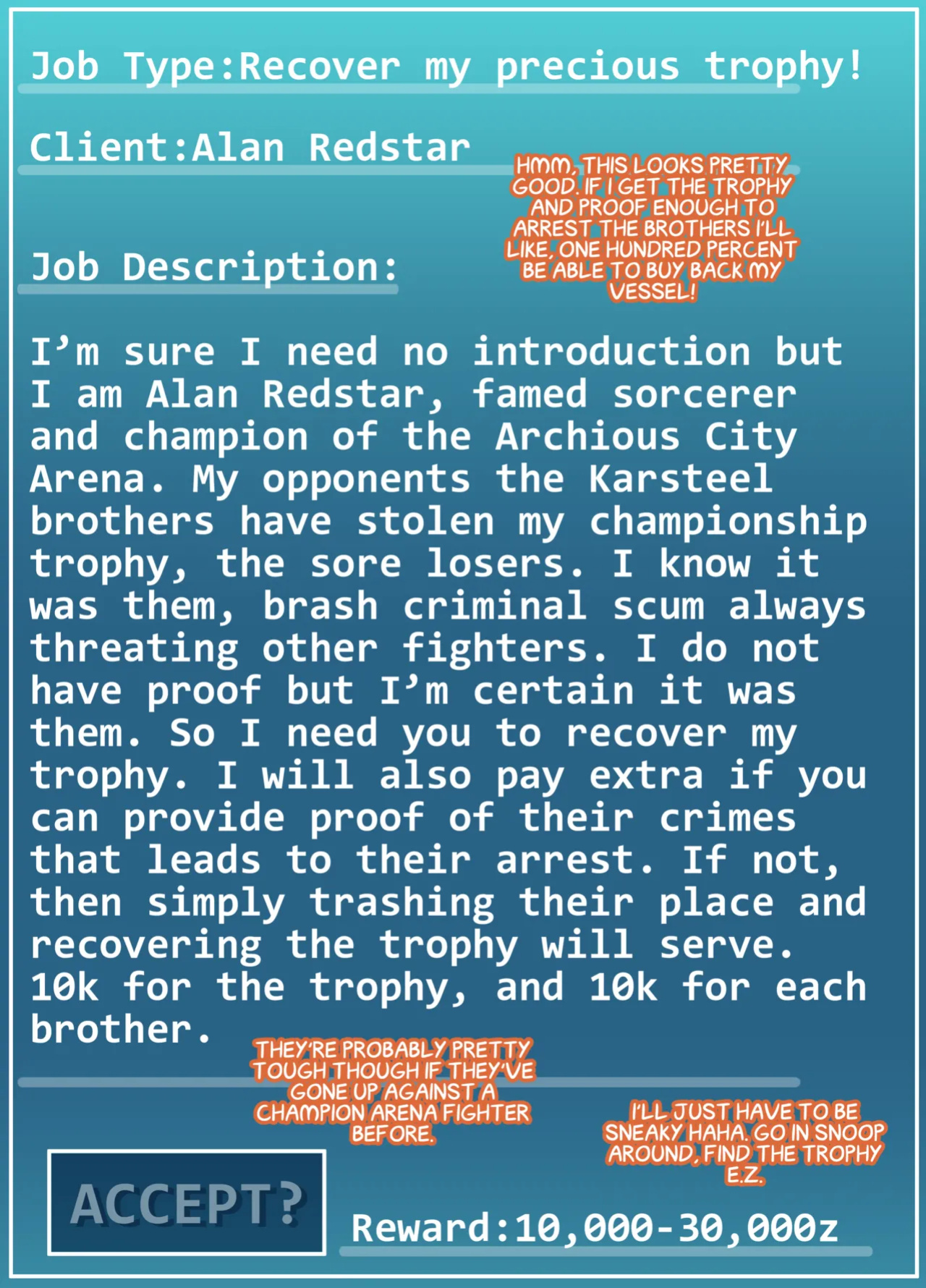 Pawnshop Peril, Corruption of a Sorceress