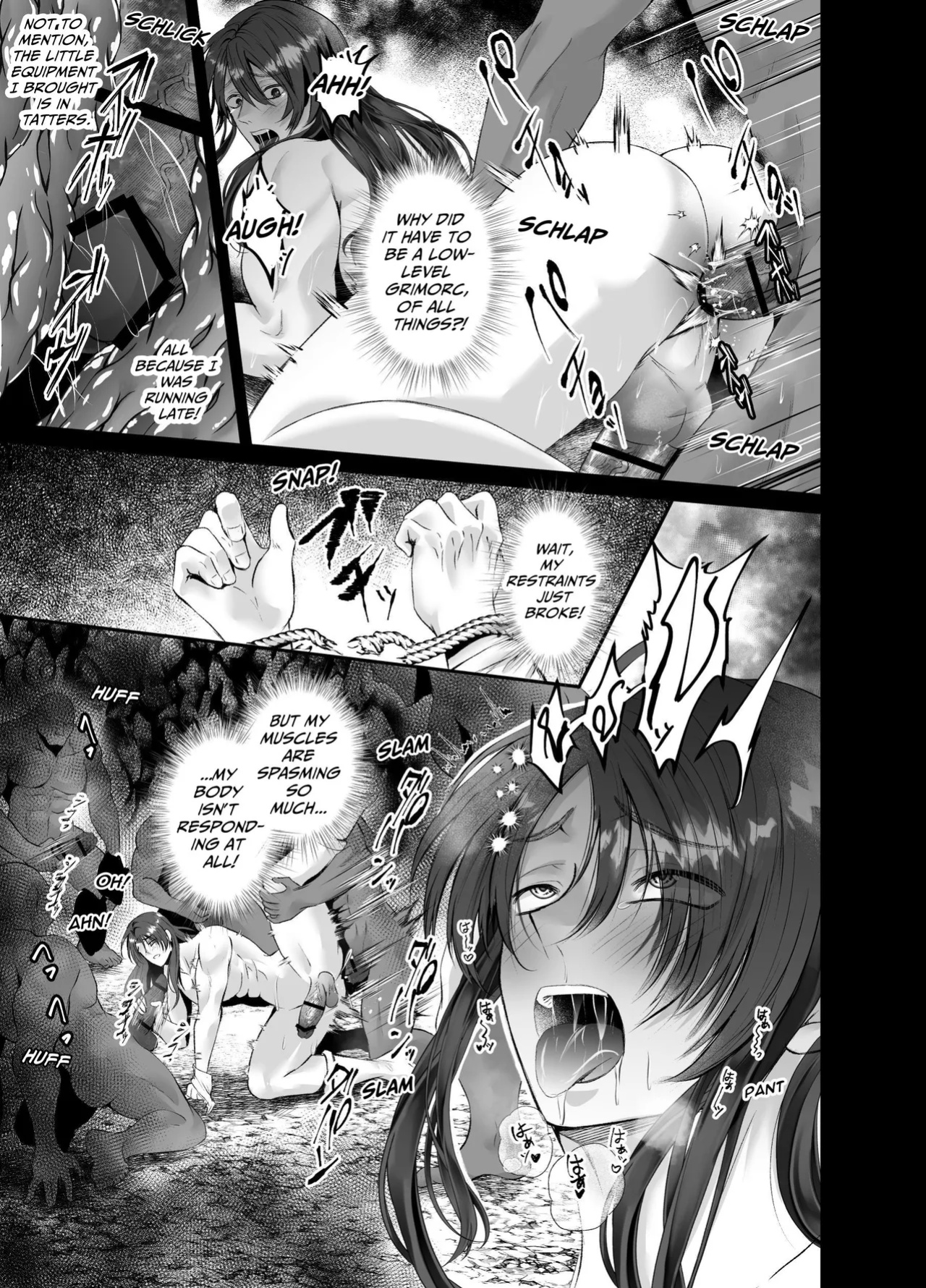 [West kiosk (Souichi Keishi)] Ravished and Corrupted by Monsters in a Magic Love Spring ~Wizard's Defeat~