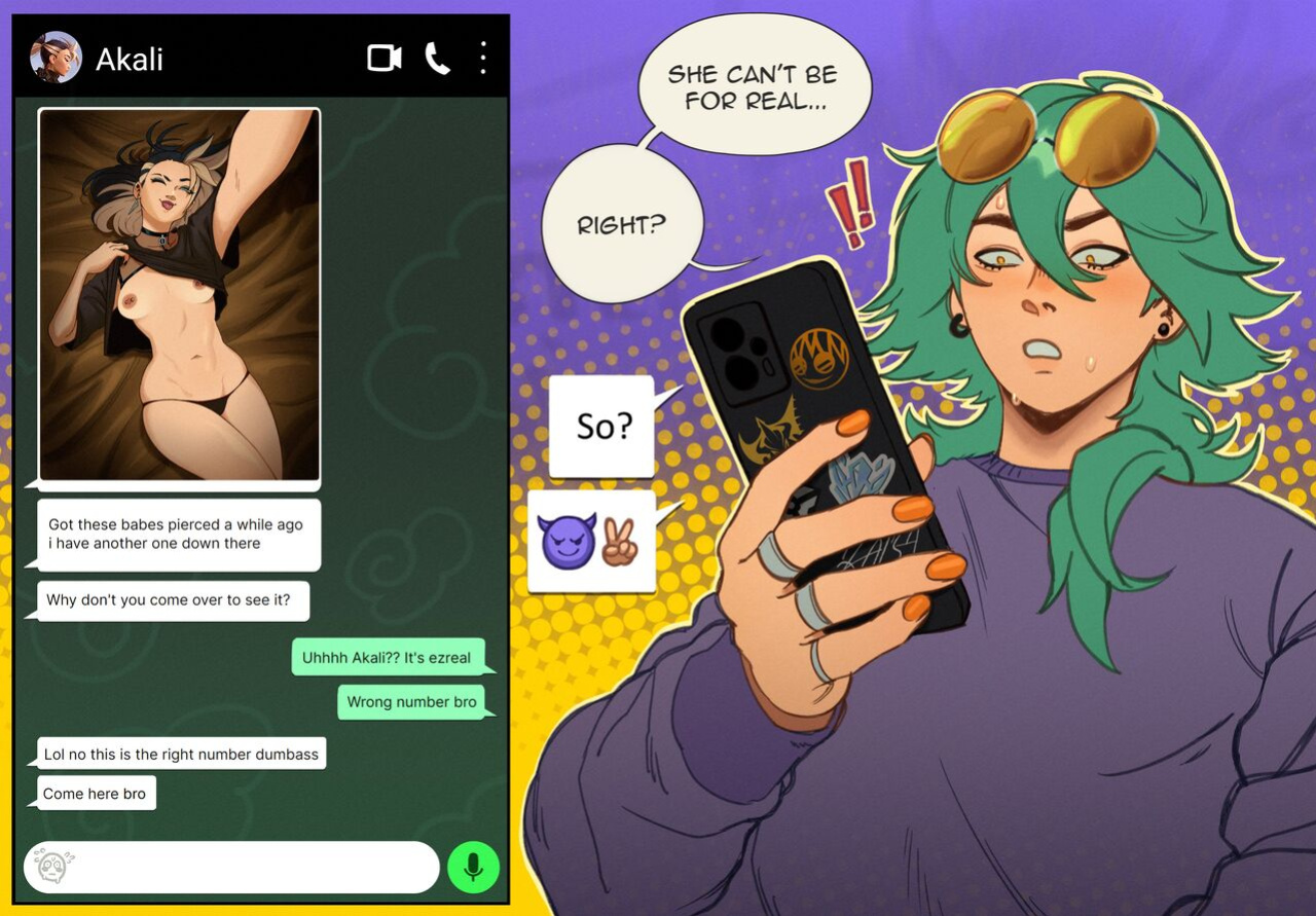 [Pepper n' Salt] Ezreal x K/DA (League of Legends)