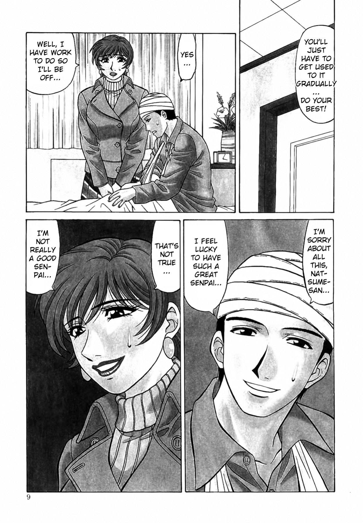 [Ozaki Akira] Caster Natsume Reiko no Yuuwaku Vol. 4 Ch.1-4