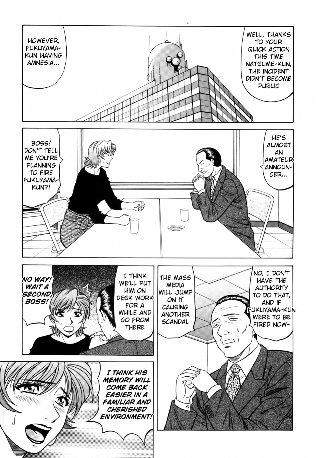 [Ozaki Akira] Caster Natsume Reiko no Yuuwaku Vol. 4 Ch.1-4