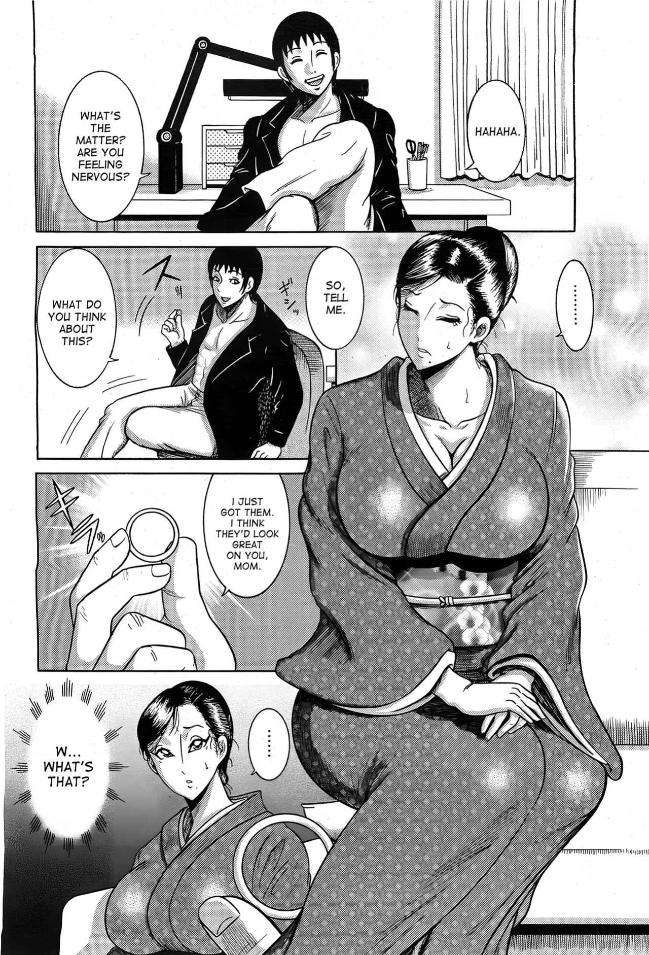 [Makigai Ikko] Nagusami no Gibo Ningyou | Comfort Stepmom [Uncensored]