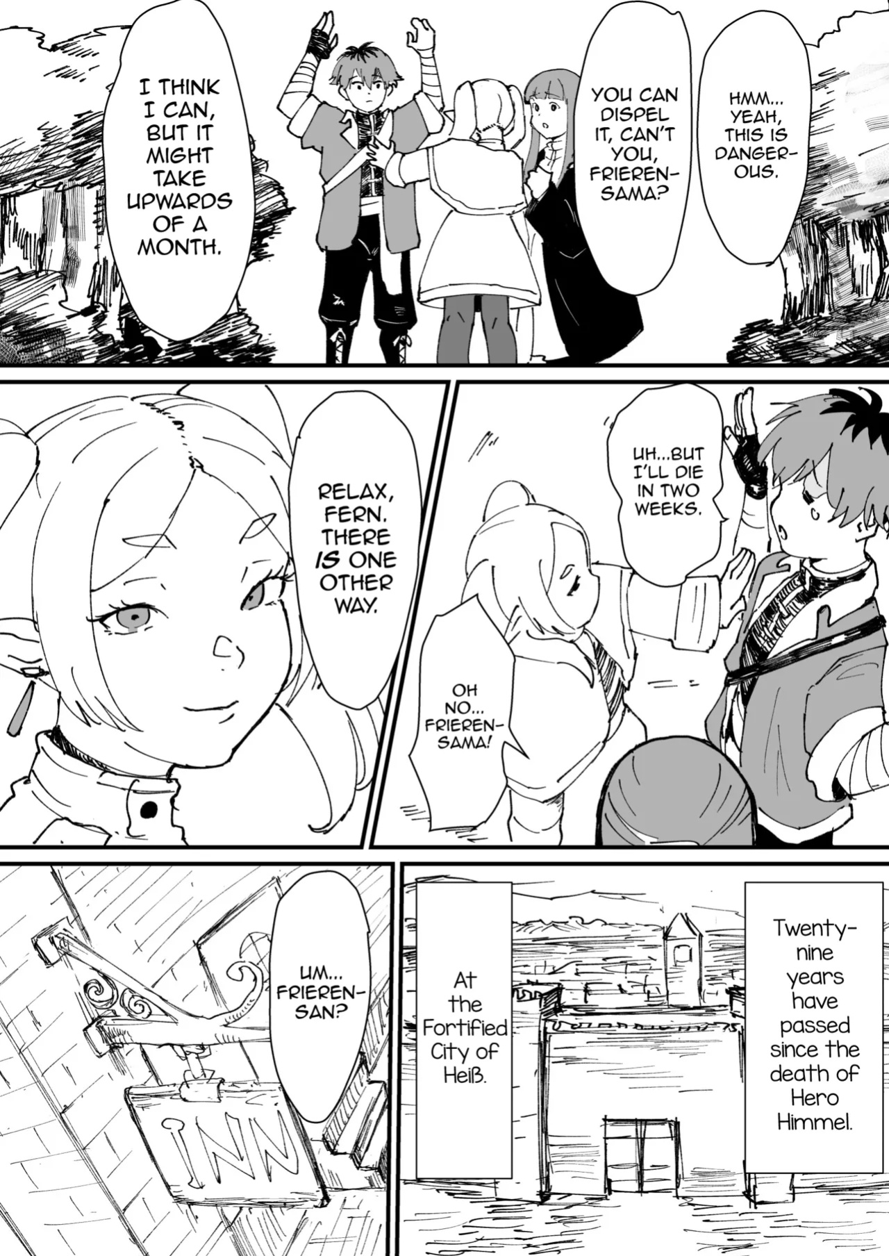 [Goma Brothers (Gomabura)] Tama-traak ~Otoko o Korosu Mahou~ (Sousou no Frieren) [mysterymeat3]