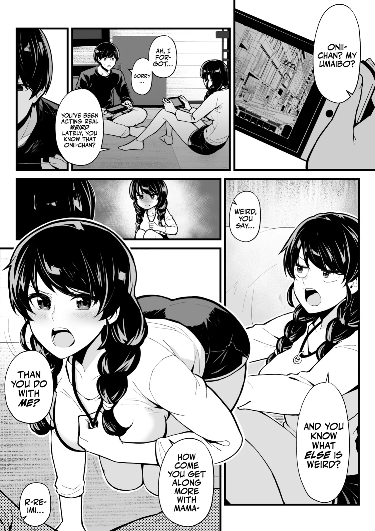 [Toneri Dan (Yoshio Ereki)] Imouto to Game o Suru, Soshite Mama to Sex o Suru [A Cool Person]