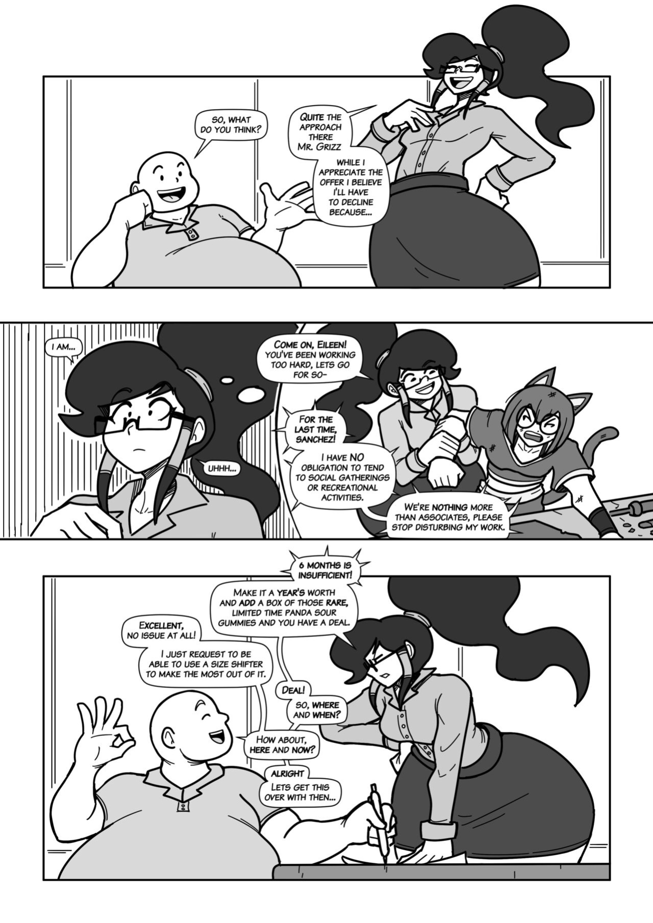 [Lucy Fuchs] Short Changed for Big Cheeks (Complete)