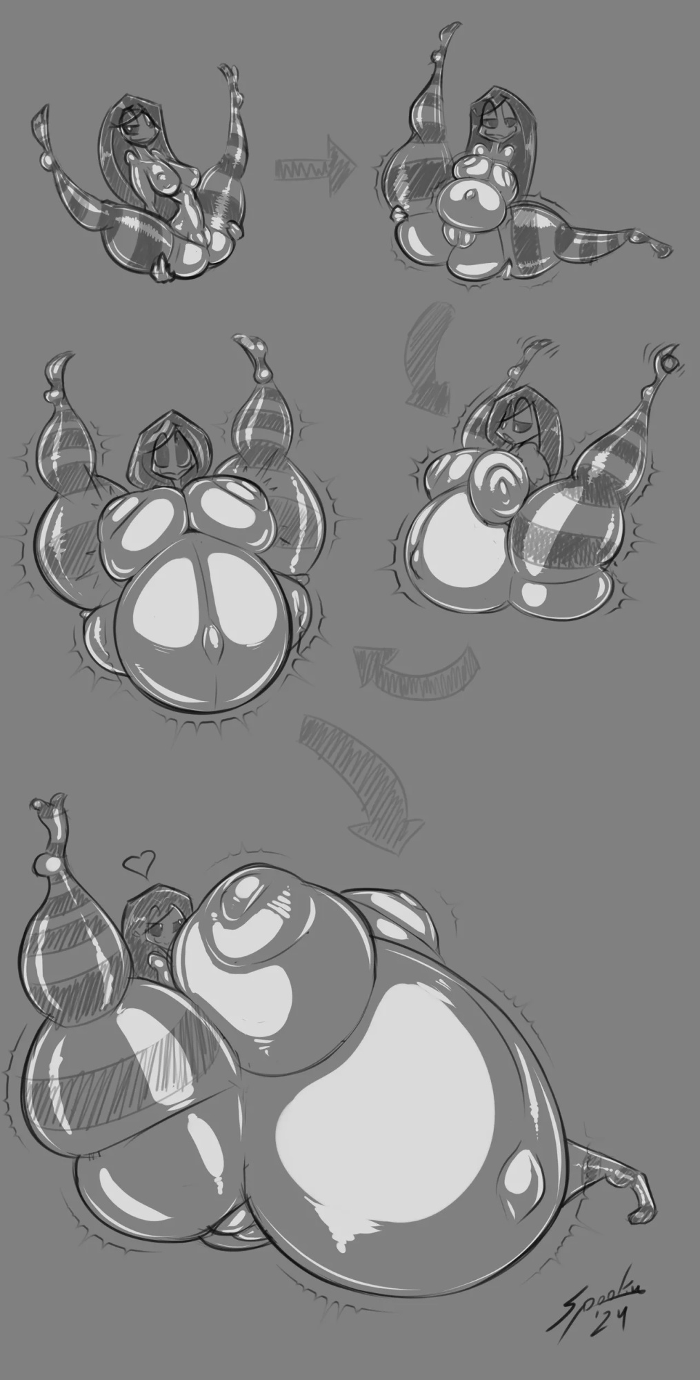 [GrayscaleRain] The Bird Balloons