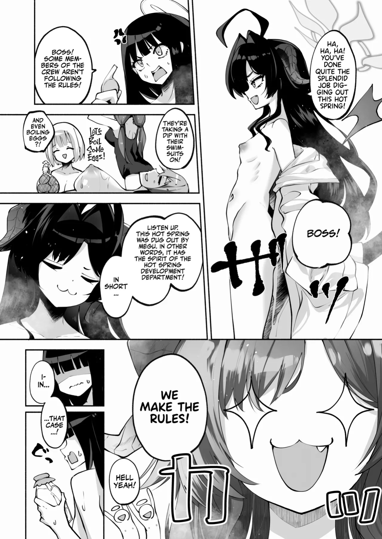 [Hatogoya (Hatoharu)] Megu to Iikoto Ikenaikoto | Doing the Hanky-Panky with Megu! (Blue Archive) [Team Rabu2 & Satansoft]