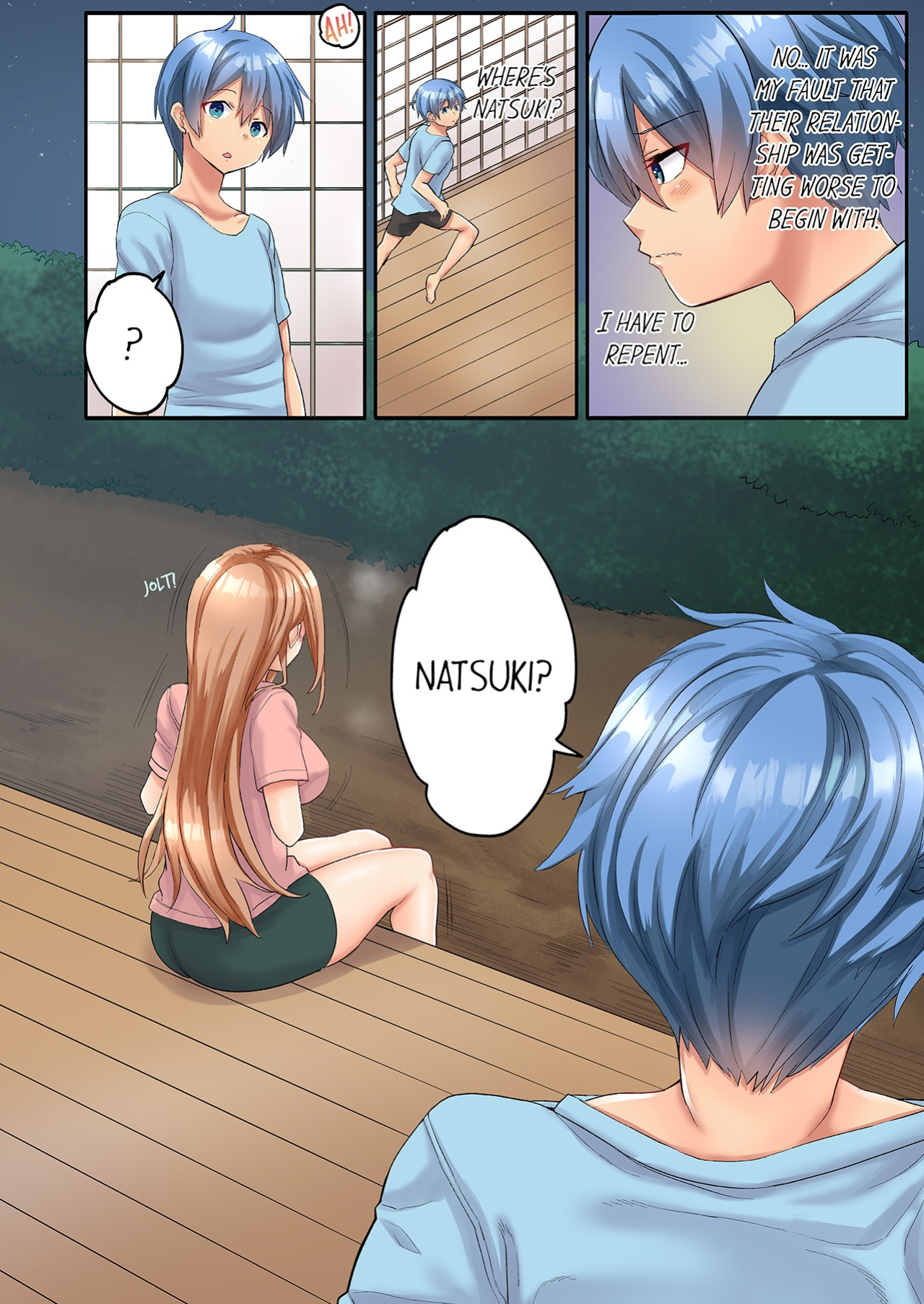 [Kazutaro] Hitozuma Volley-bu no Asedaku SEX ~Shower Abinagara Mitchaku Shichau? 1-4 | Married Women's Volleyball Club Sweaty Sex - We're Being Glued Together While Taking A Shower? 1-4