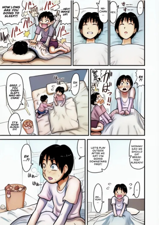 [Azami Donburi (Azamidon)] Extremely Busty Aunt Mates With Relative's Kid