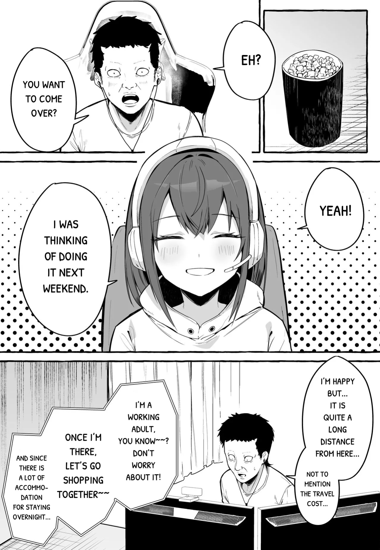 [Fuguta-ke] Net de Deatta Kyonyu Kanojo to Attara Shiboritoraremakutta Hanashi.