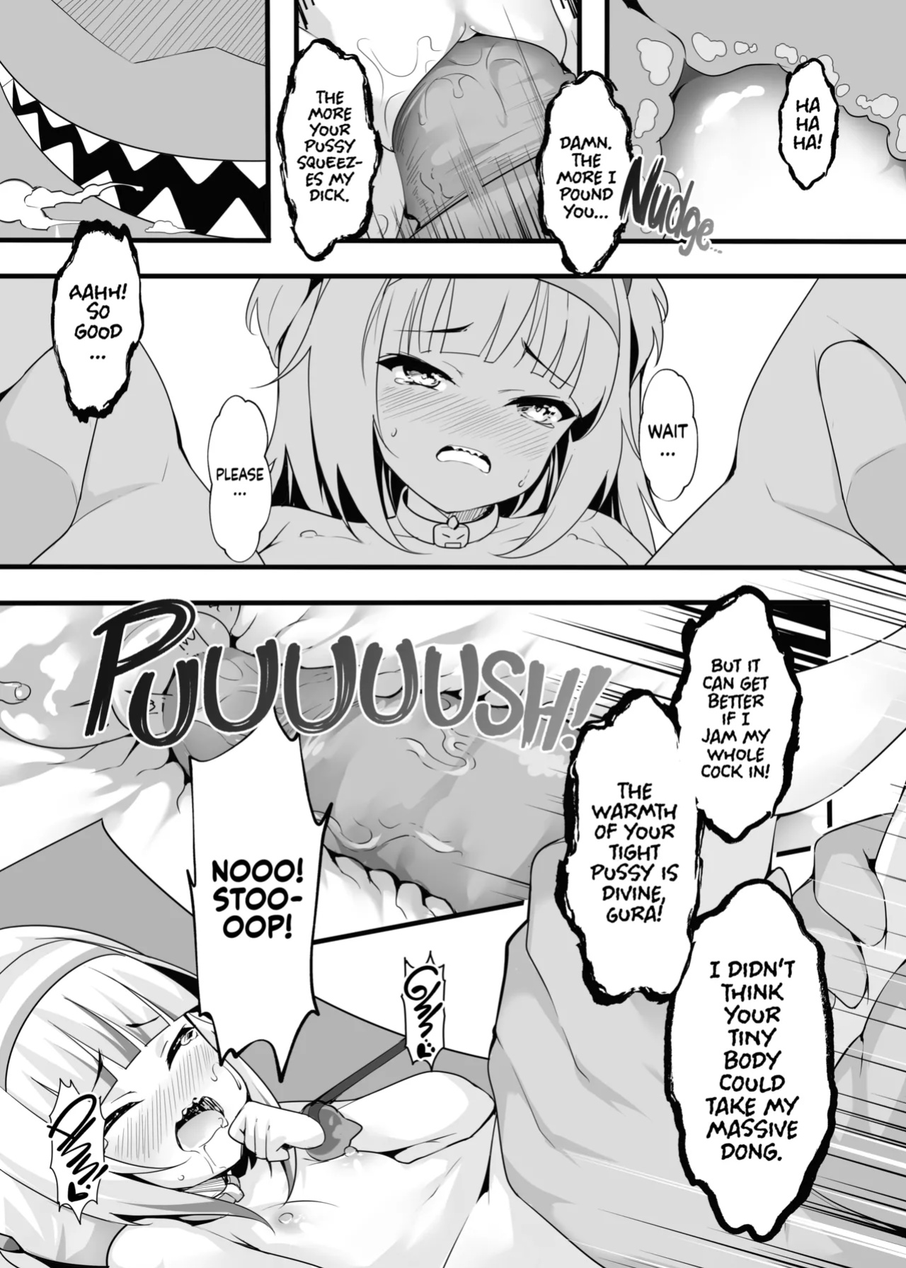 [Mukousharan (Chiyami)] Lets Sweat (Gawr Gura, Ring Fit Adventure)