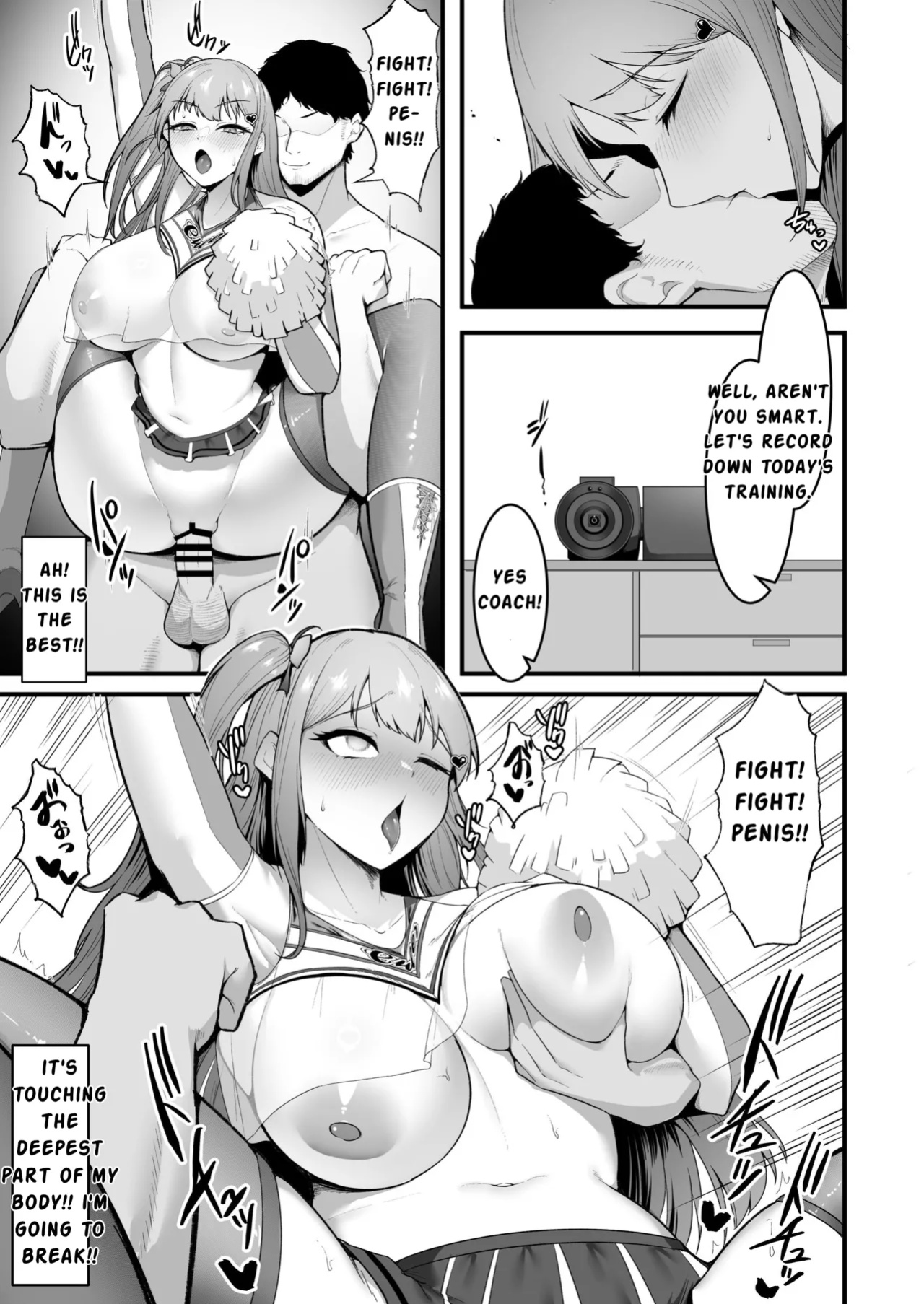 [Seika Kairaku Shoten (Eltoria, Enryuu)] Cheergirl-bu Idol Saiin Choukyou - She can dance the best of all the cheerleaders.