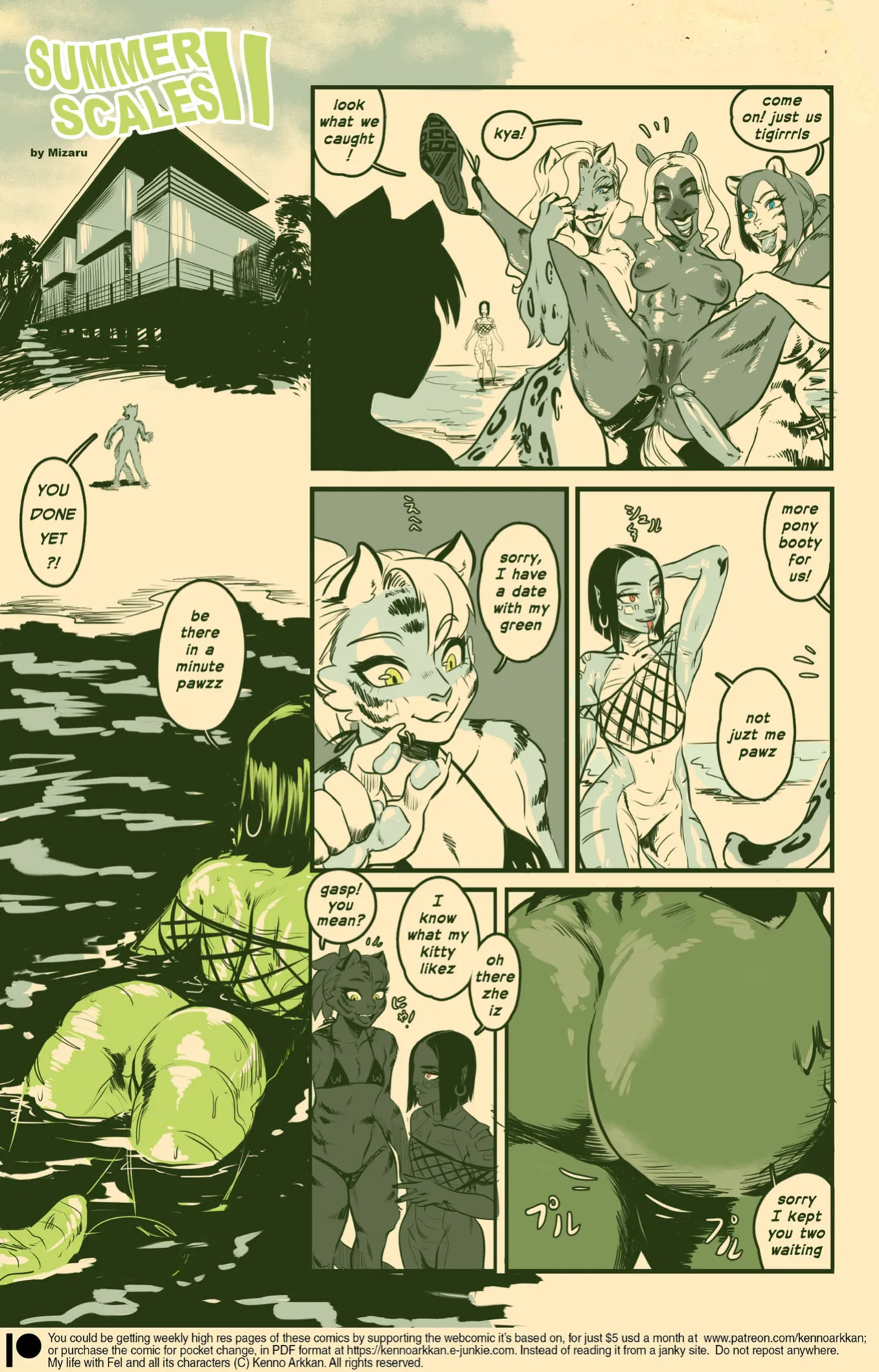 [MizaruSketch & KennoArkkan] Summer Scales 2
