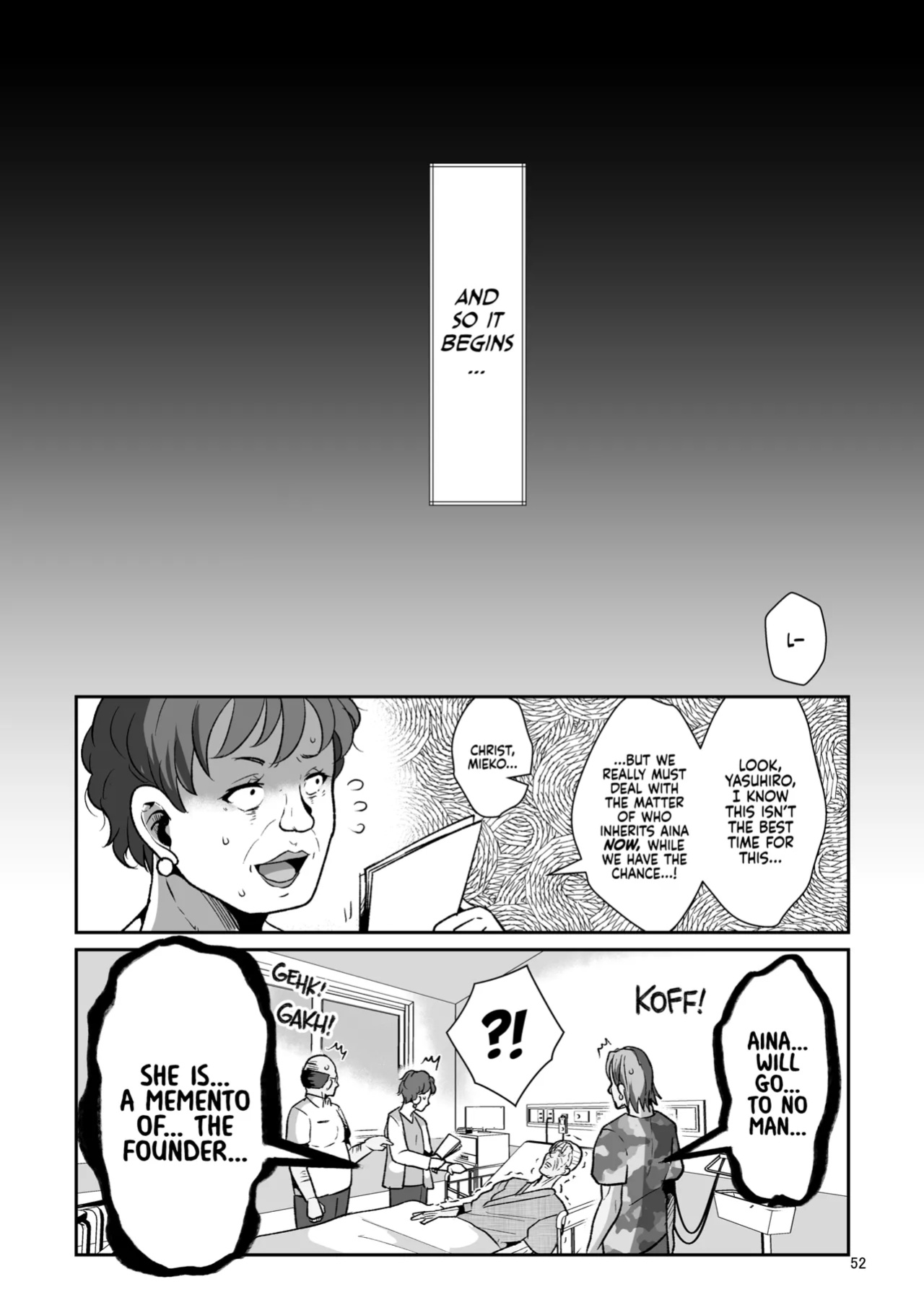 [Shinshunshantonshou (Bukatsu)] H Seidorei Elf no Souzoku Mondai ni Tsuite ~ Rinjuu-hen | Machinations of an Elven Concubine Part One: Deathbed