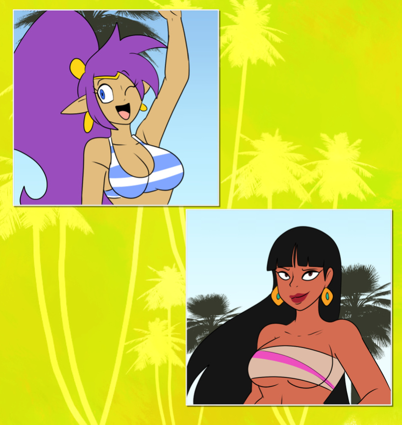 [ComicalWeapon] Booty Clash - Shantae Vs Chel