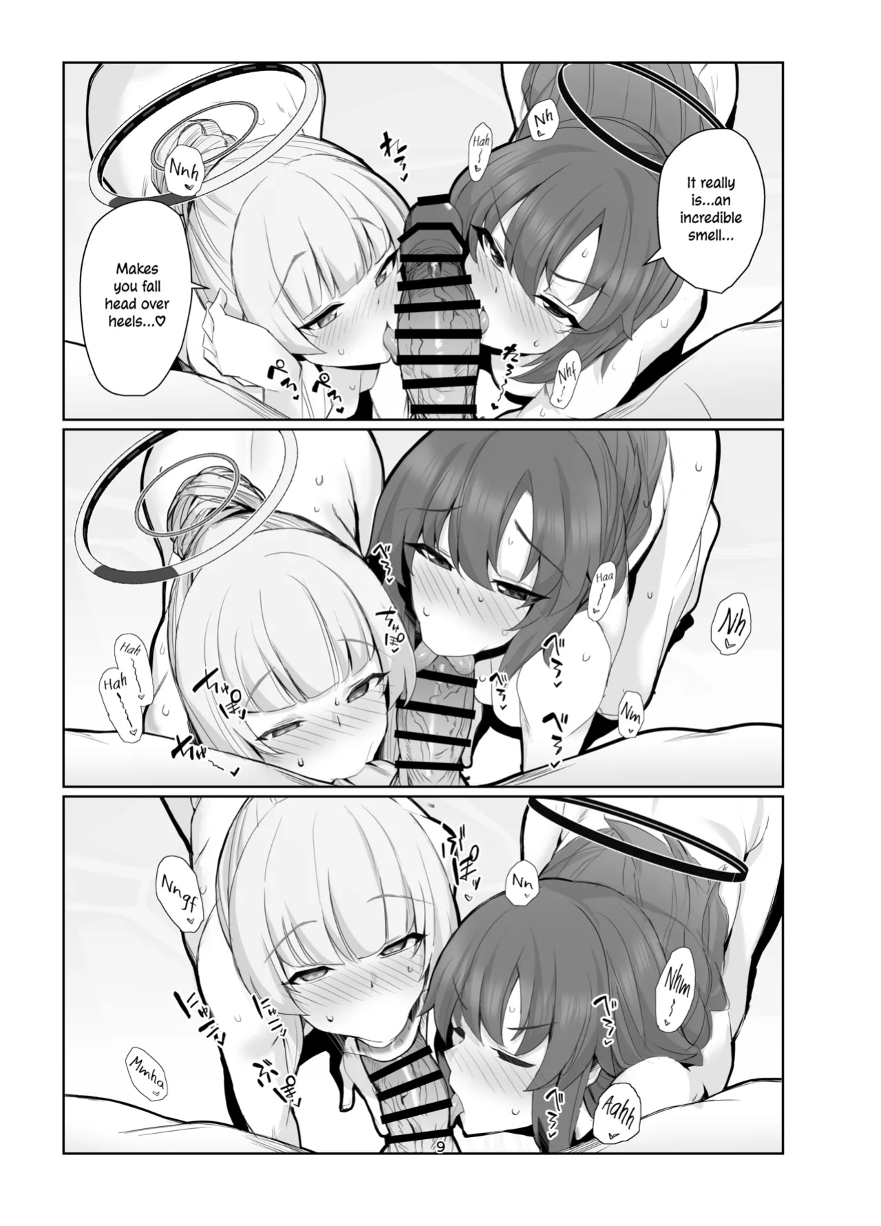 [Momokan (Momonosuke)] Seminar Yukemuri Ianryokou | Steamy Seminar Leisure Trip (Blue Archive) [Nonki]
