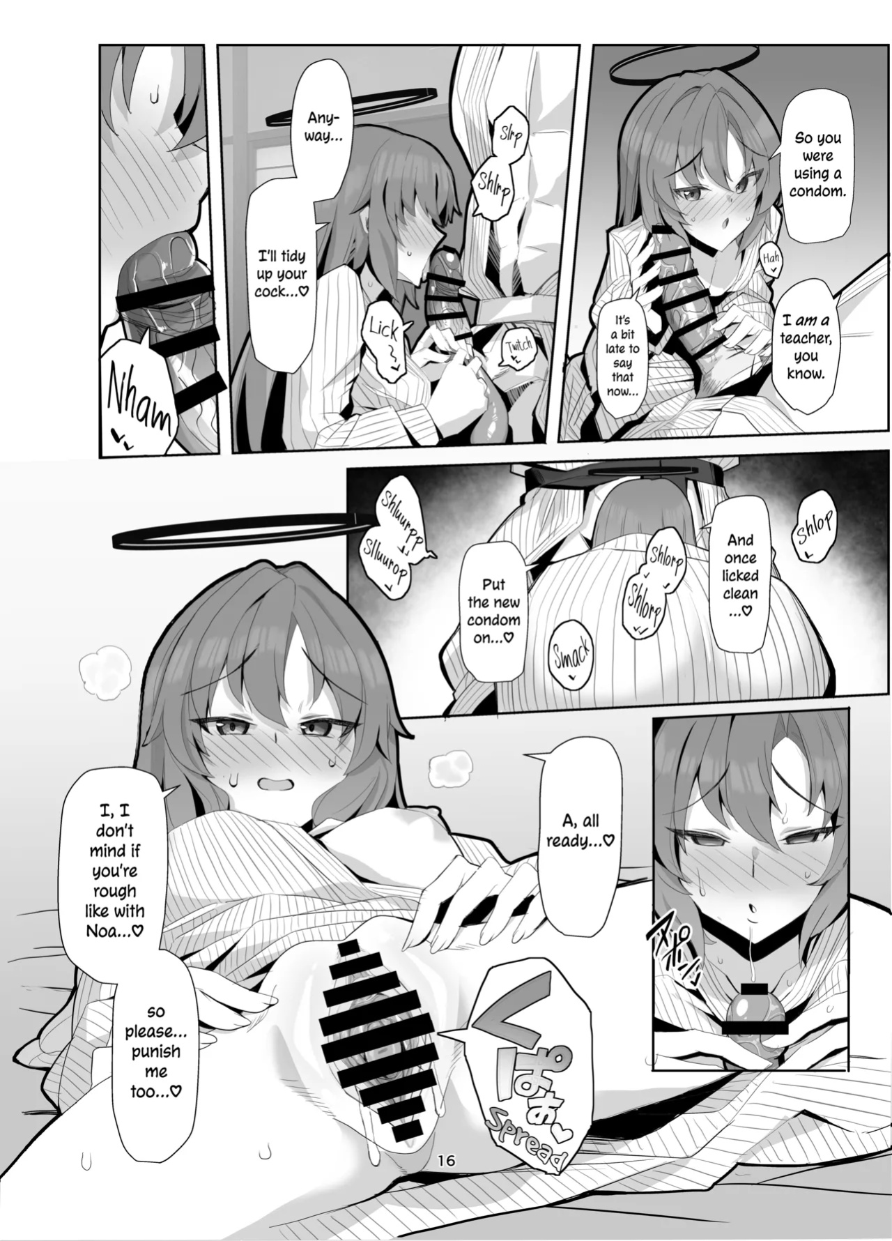 [Momokan (Momonosuke)] Seminar Yukemuri Ianryokou | Steamy Seminar Leisure Trip (Blue Archive) [Nonki]