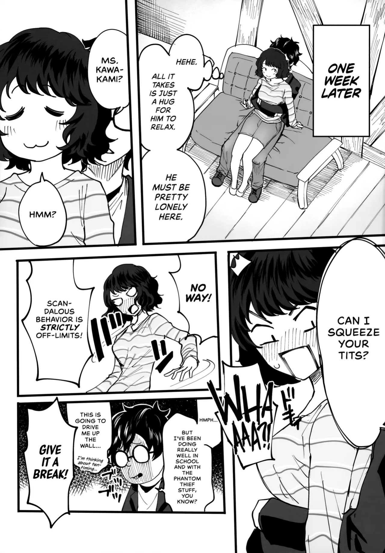 (C103) [Kurohamya (Kurosu)] Tantou Kyoushi ni o Azukesareta no de Chokkai Kakemakuru Hon | The Book Of Withholding (And Teasing) [head empty]