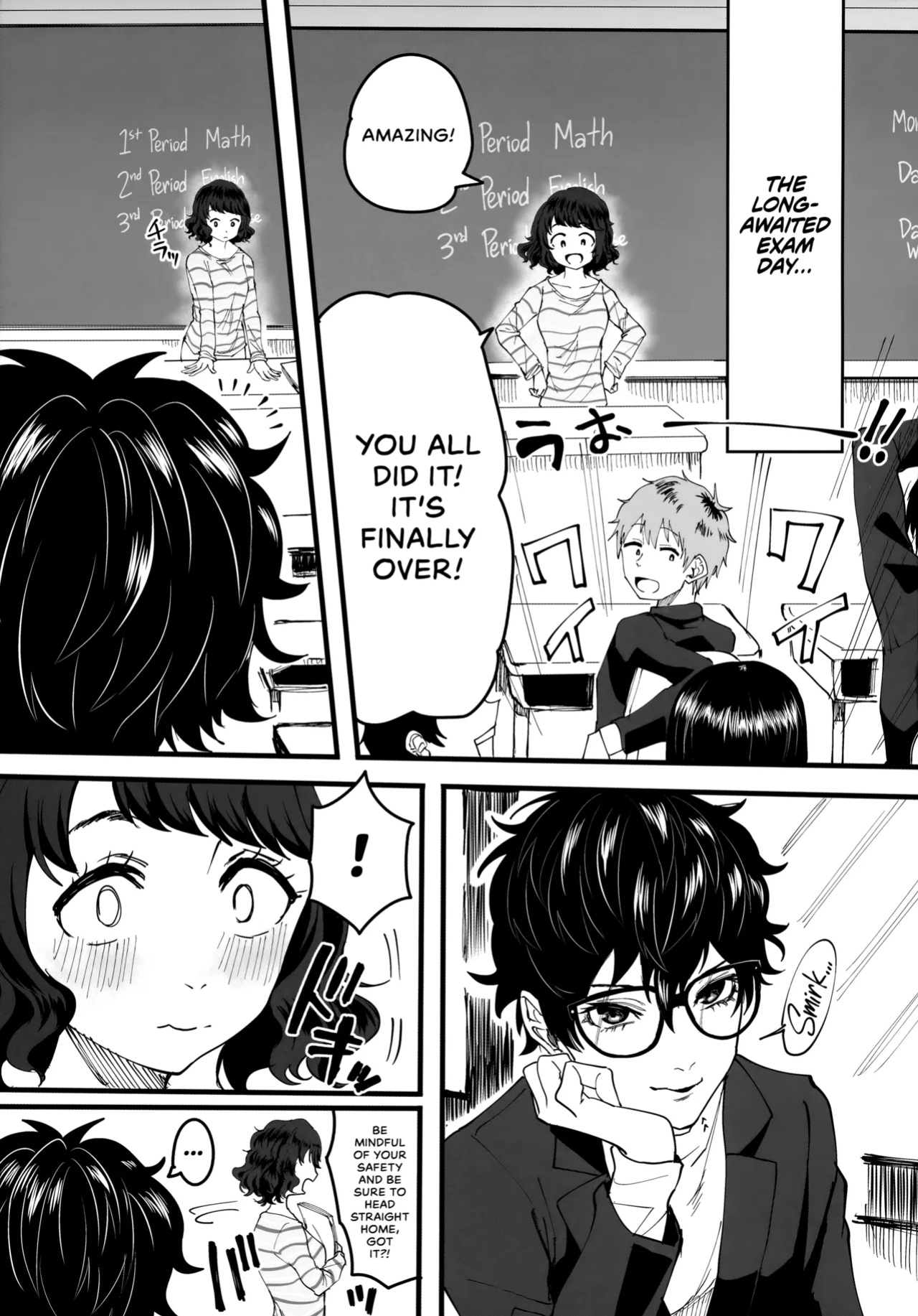 (C103) [Kurohamya (Kurosu)] Tantou Kyoushi ni o Azukesareta no de Chokkai Kakemakuru Hon | The Book Of Withholding (And Teasing) [head empty]