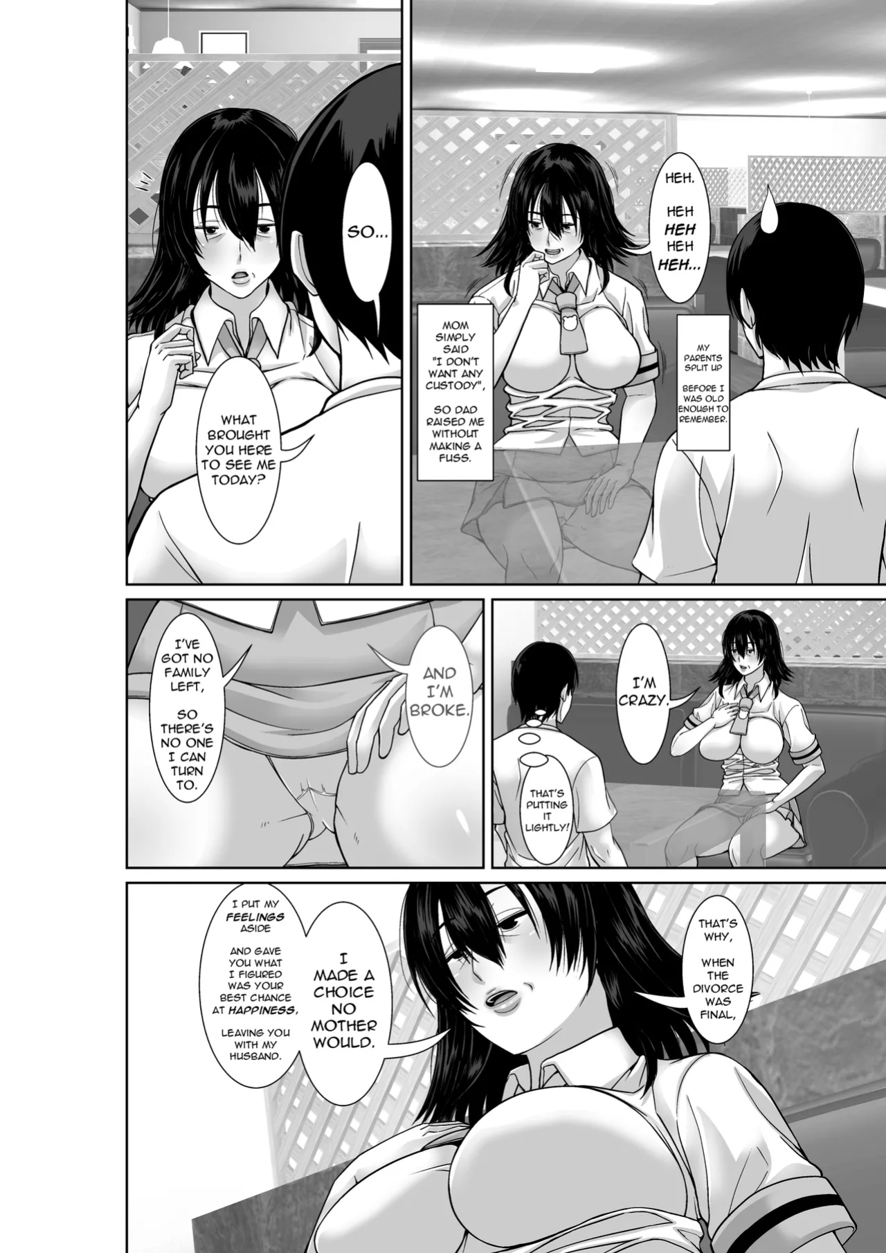 [Hoyoyodou] 20-nen-buri ni Saikai Shita Haha ga Yuuwaku Shite Kuru | Reappearing After Twenty Years, My Mom Seduces Me [incogna777]