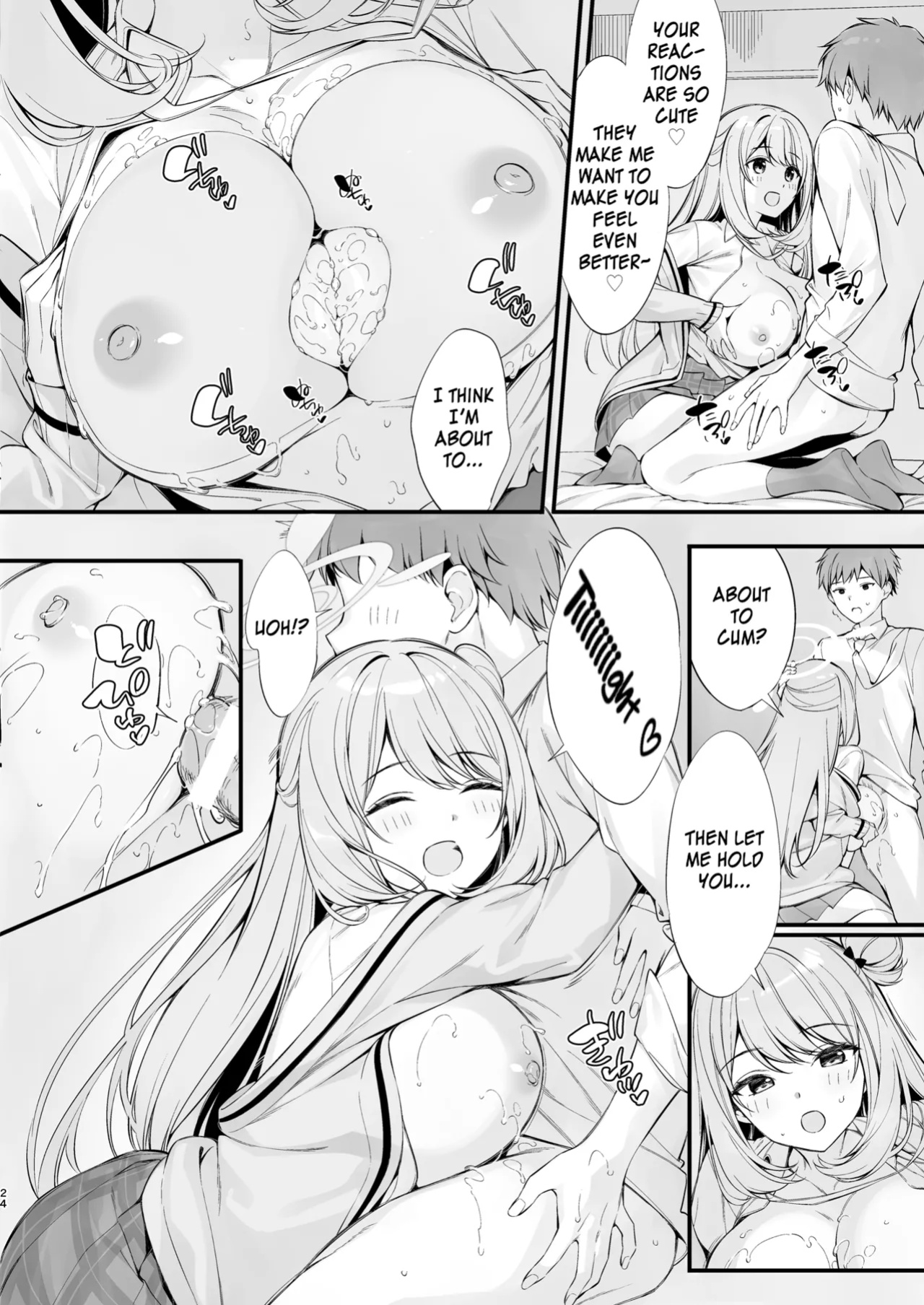 [P:P (Oryou)] Sensei, Nechattan desu ka? Osocchattemo Ii desu ka? - Sensei, are you sleeping? May I assault you? (Blue Archive) [SDF]