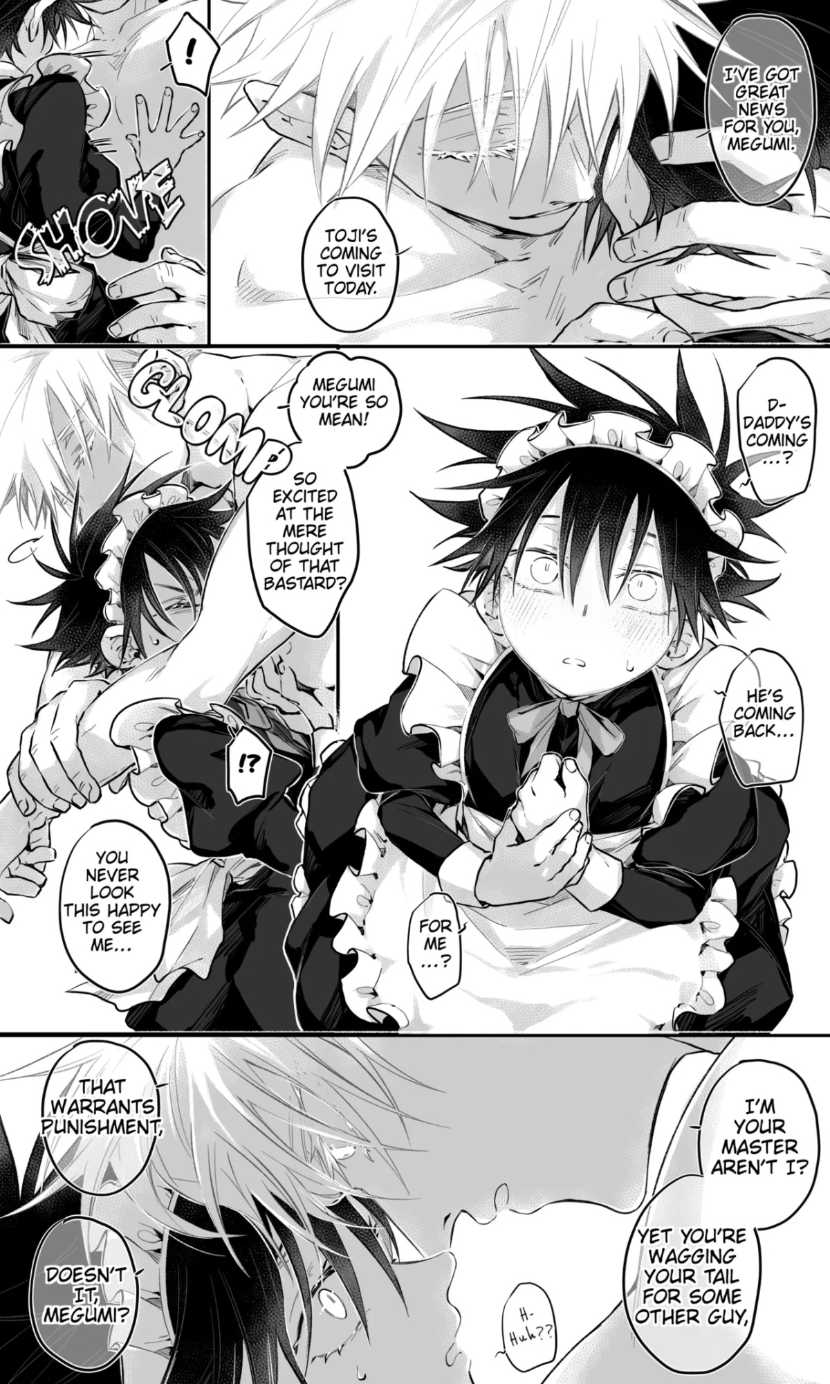 [bozu] Shotagumi Maid AU (Jujutsu Kaisen)