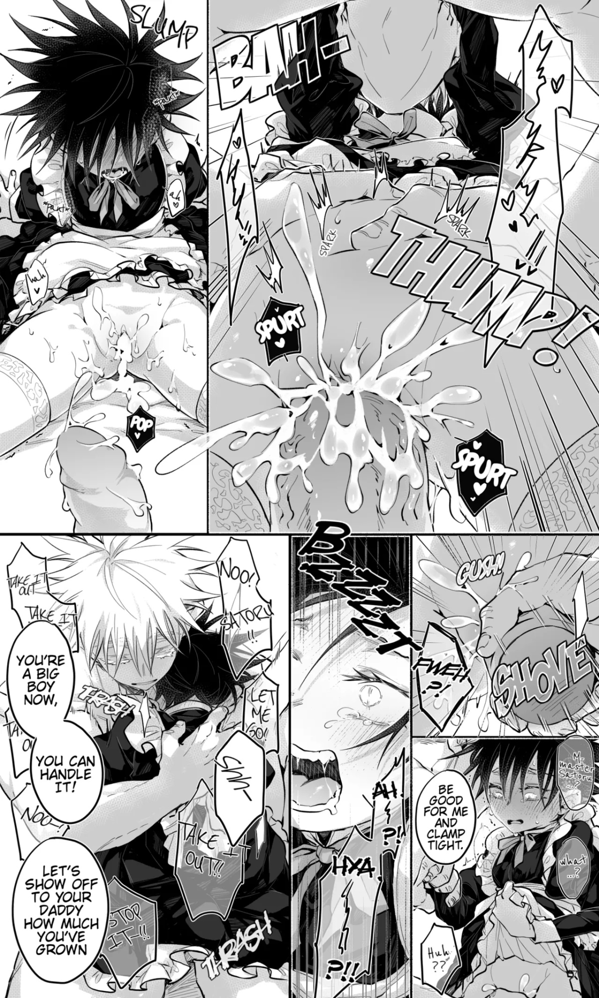 [bozu] Shotagumi Maid AU (Jujutsu Kaisen)