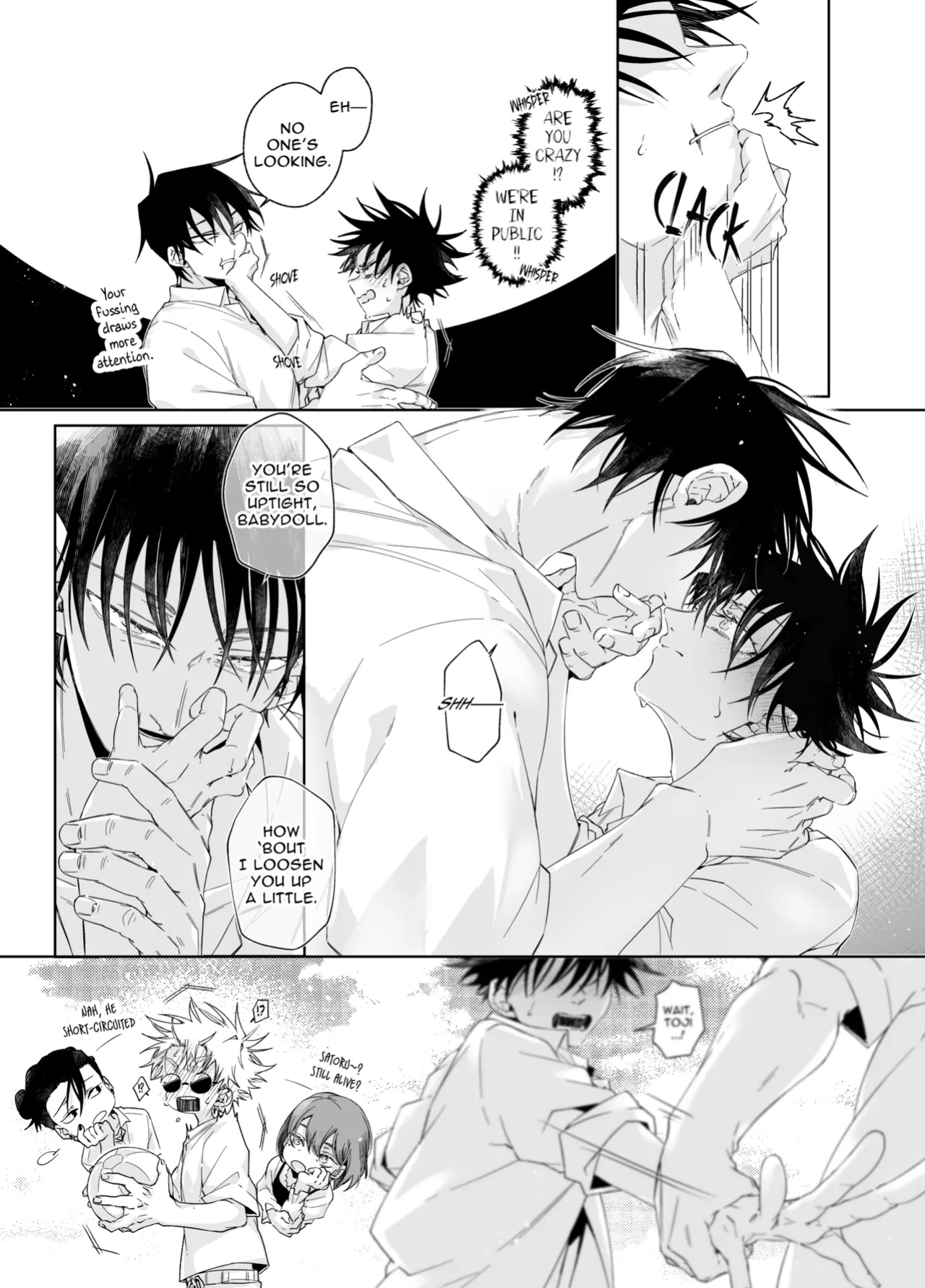 [bozu] TojiGumi exhibitionism (Jujutsu Kaisen)