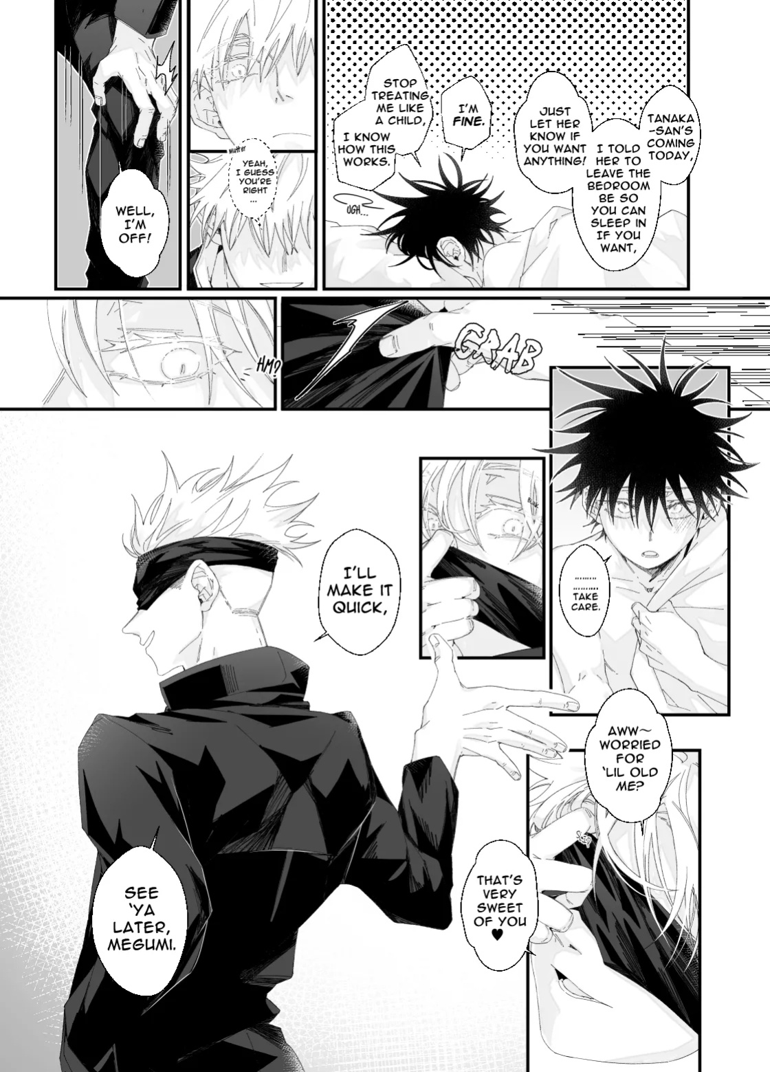 [bozu] He loves me, loves me not? (Jujutsu Kaisen)