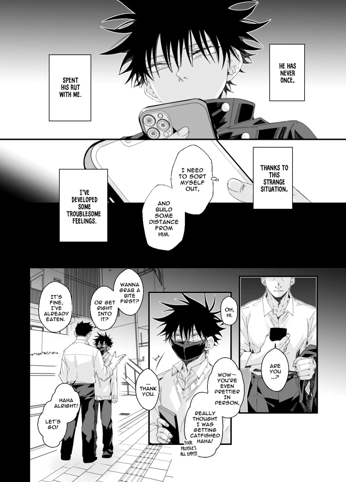 [bozu] He loves me, loves me not? (Jujutsu Kaisen)