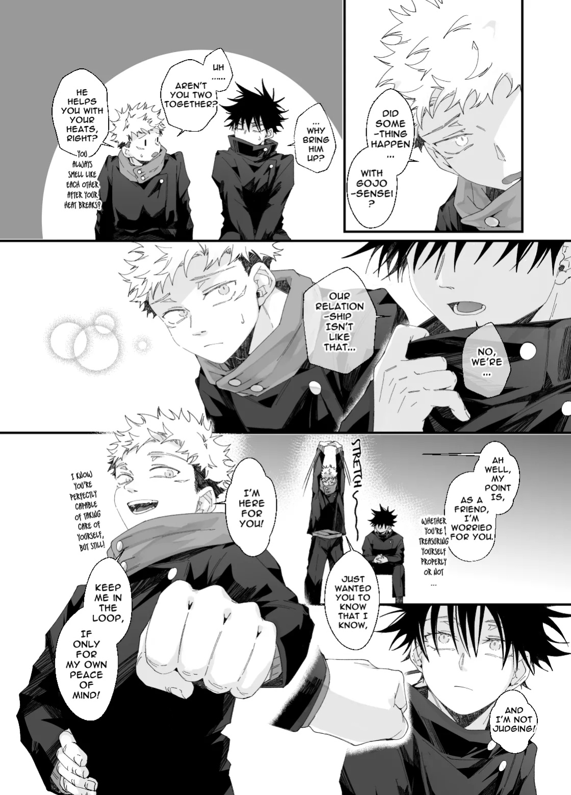 [bozu] He loves me, loves me not? (Jujutsu Kaisen)