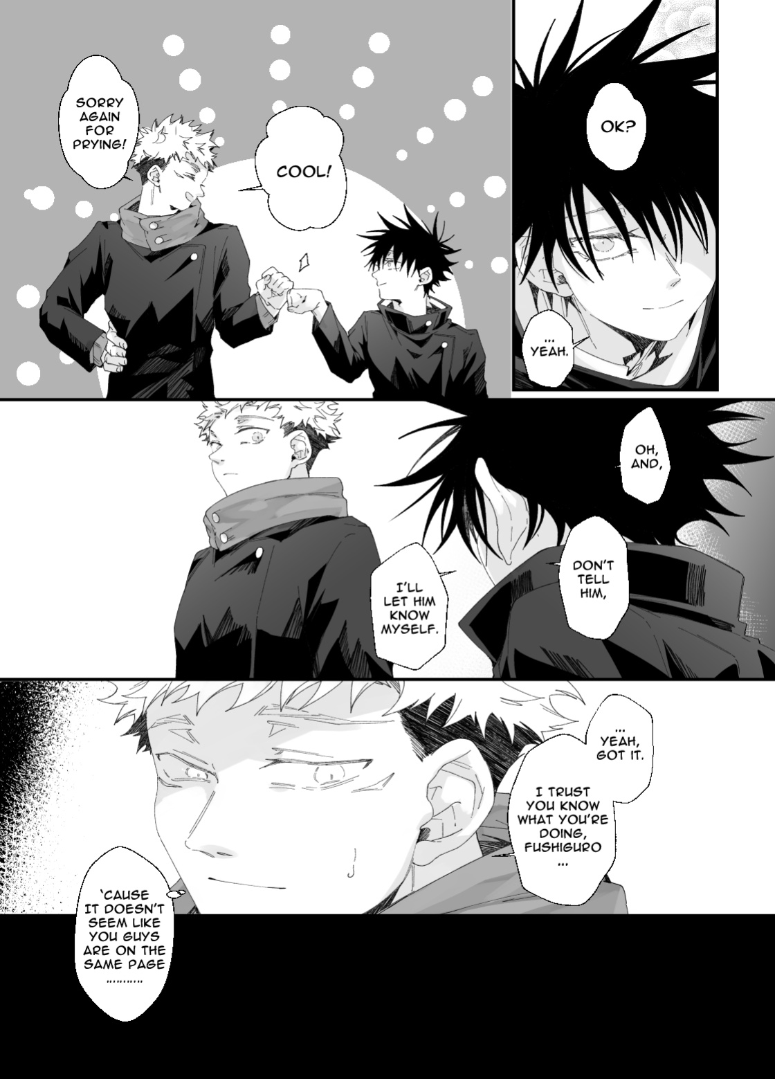 [bozu] He loves me, loves me not? (Jujutsu Kaisen)