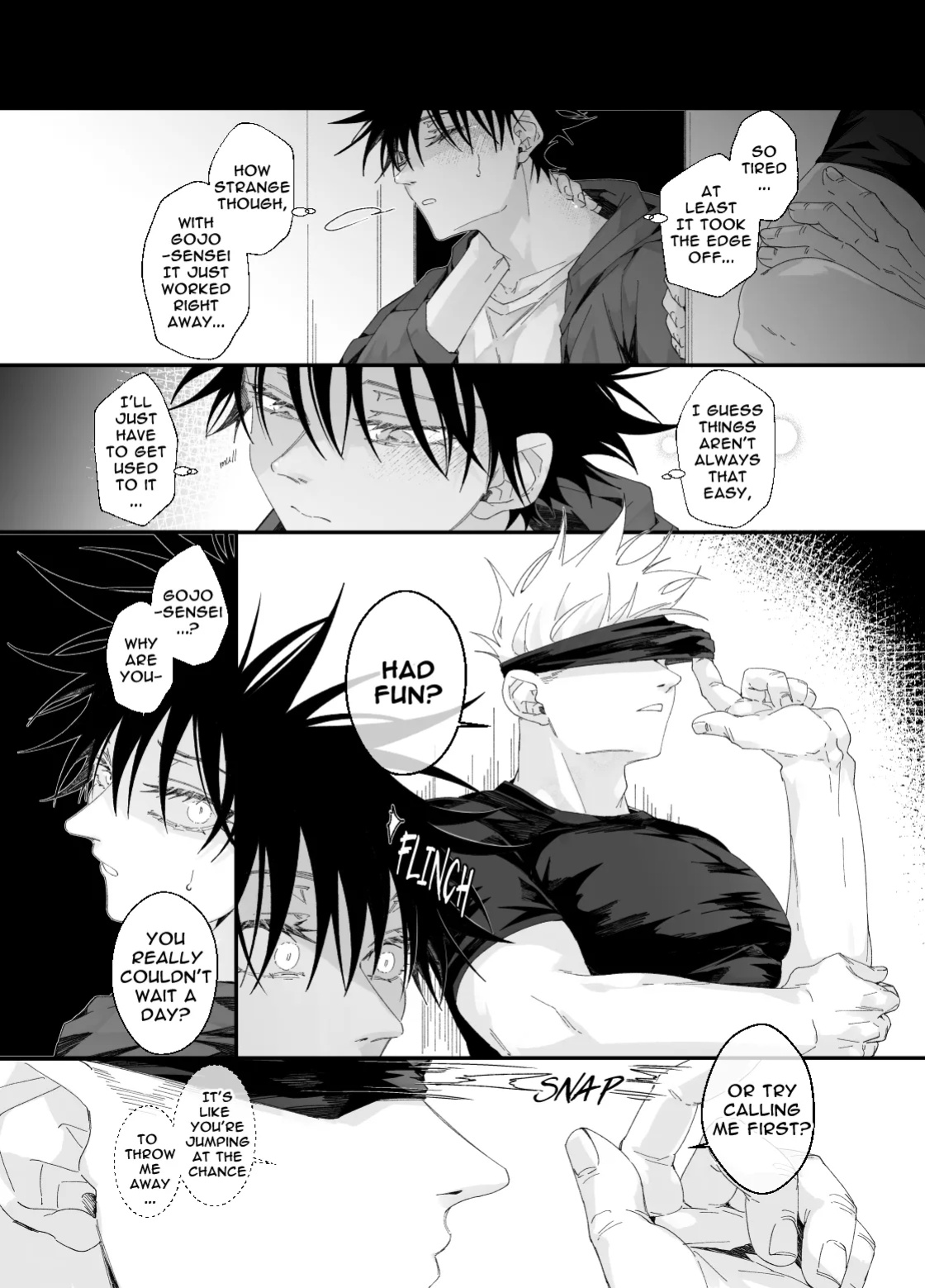 [bozu] He loves me, loves me not? (Jujutsu Kaisen)