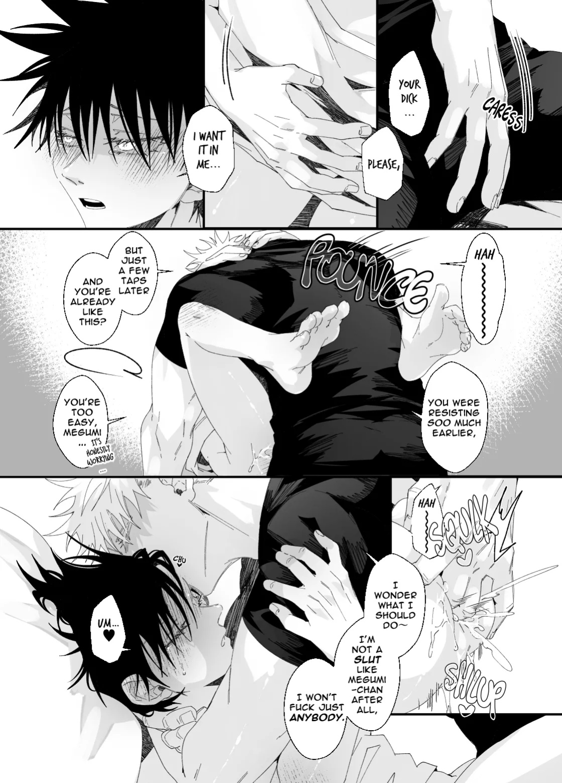 [bozu] He loves me, loves me not? (Jujutsu Kaisen)