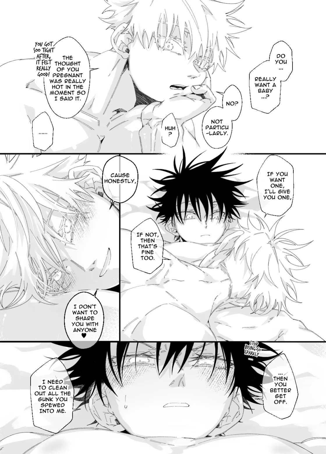 [bozu] He loves me, loves me not? (Jujutsu Kaisen)