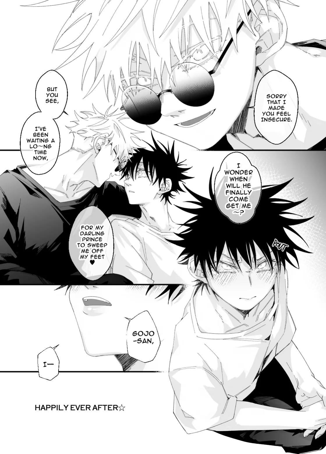 [bozu] He loves me, loves me not? (Jujutsu Kaisen)