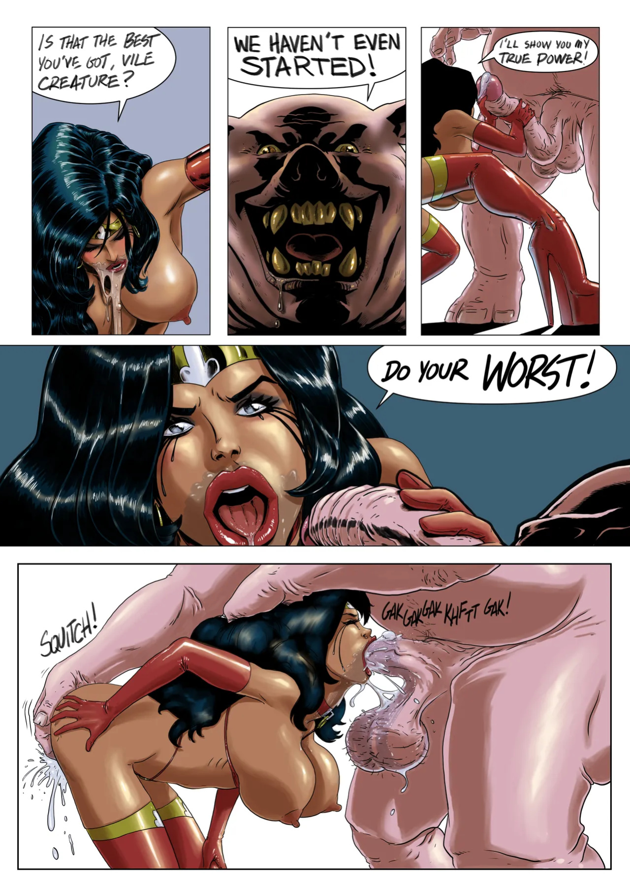 [FenrisComix] Wonder Cunt series
