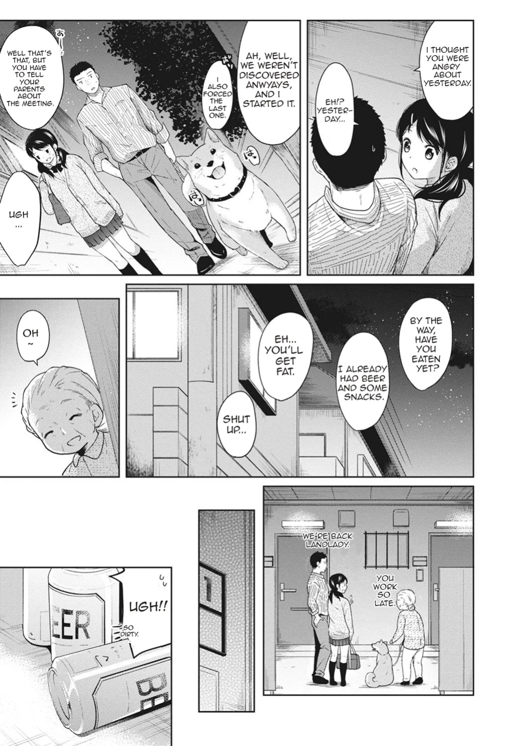 [Fumitsuki Sou] 1LDK+JK Ikinari Doukyo? Mitchaku!? Hatsu Ecchi!!? Ch. 1-49 [Comfy Pillow Scans & 1 2 Translations]