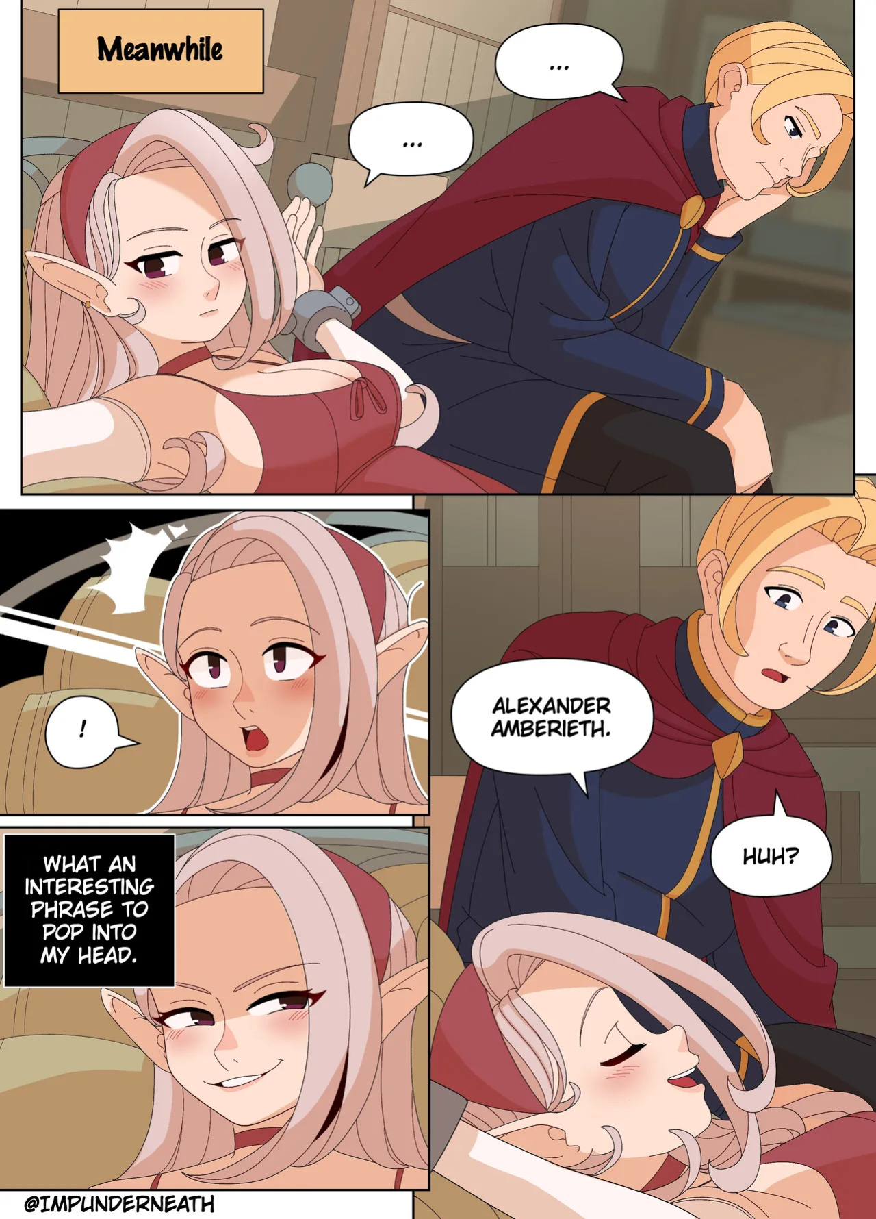 [ImpUnderneath] Elf and Criminal Body Swap