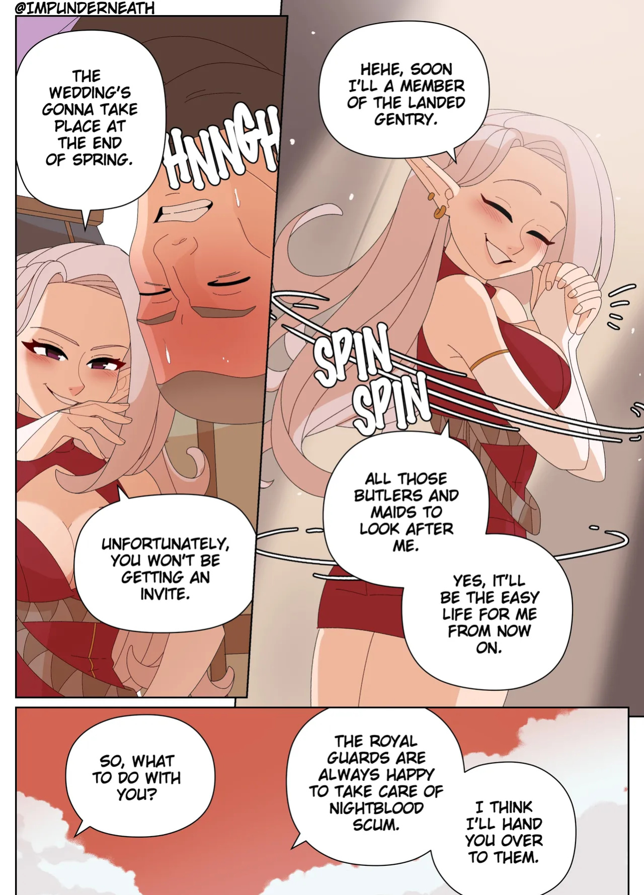 [ImpUnderneath] Elf and Criminal Body Swap