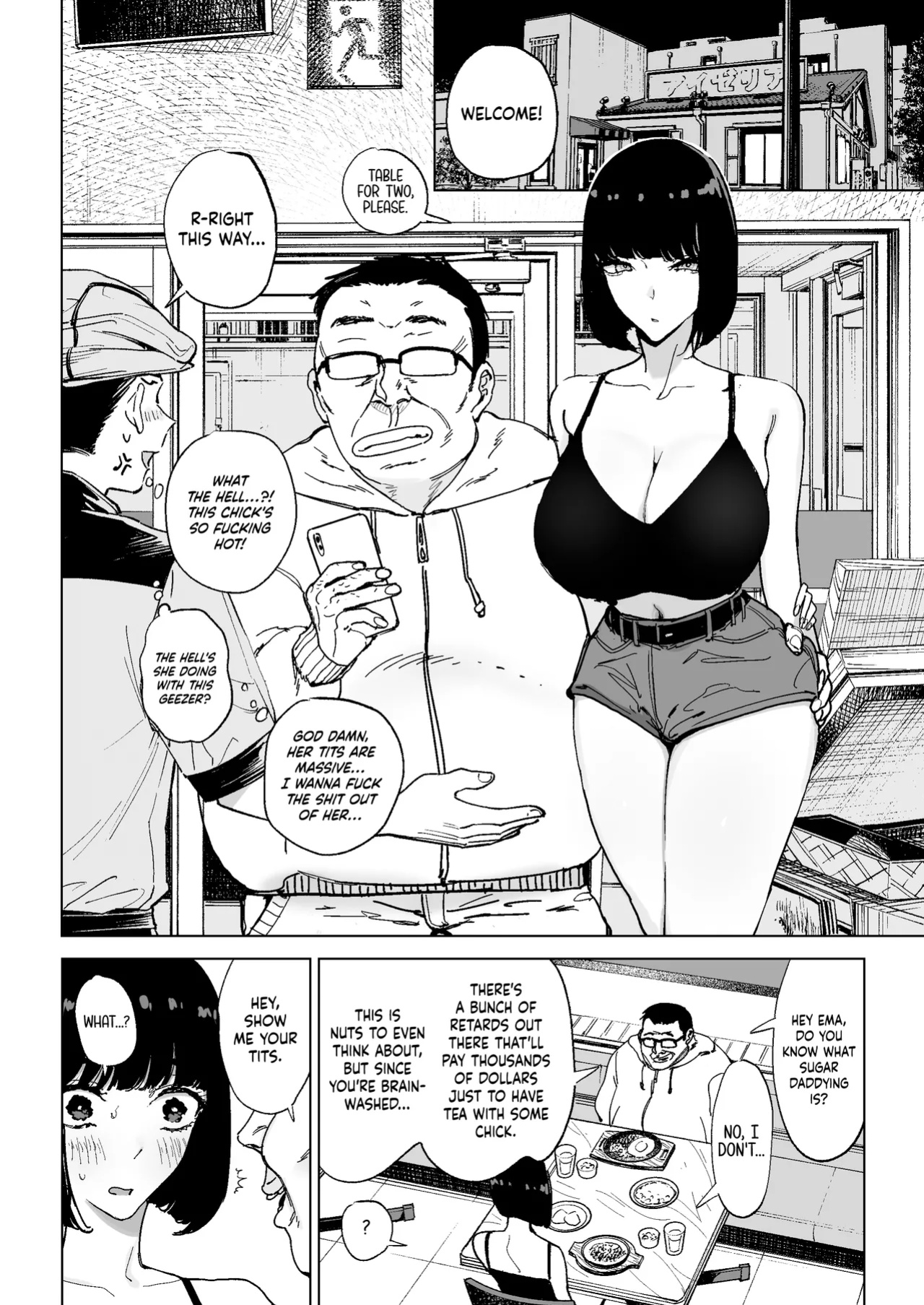 [Gensou Pump (Fukumoto Masahisa)] High-Class Hypnotism ~ An S-Rank Young Lady With A Horrible Personality Gets Dominated By A Disgusting Old Man~ | Reijou Saimin [Bikkie Biter]