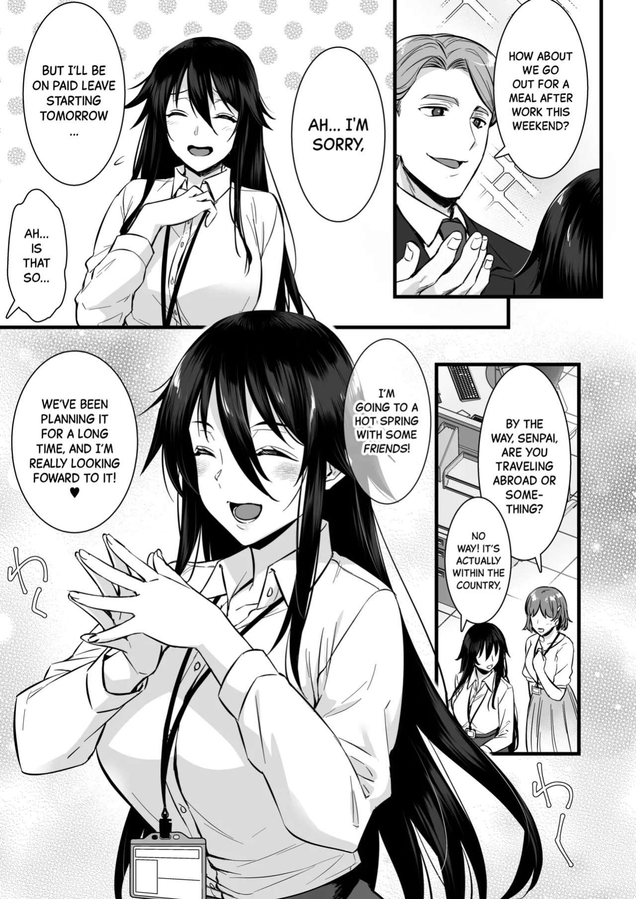 [Himeya (Abe Inori)] Rental Tanetsuke Oji-san 6 ~Tanetsuke Oji-san-tachi to Iku! Yari Makuri Nakadashi Rankou Onsen Ryokou~ [Black Grimoires]