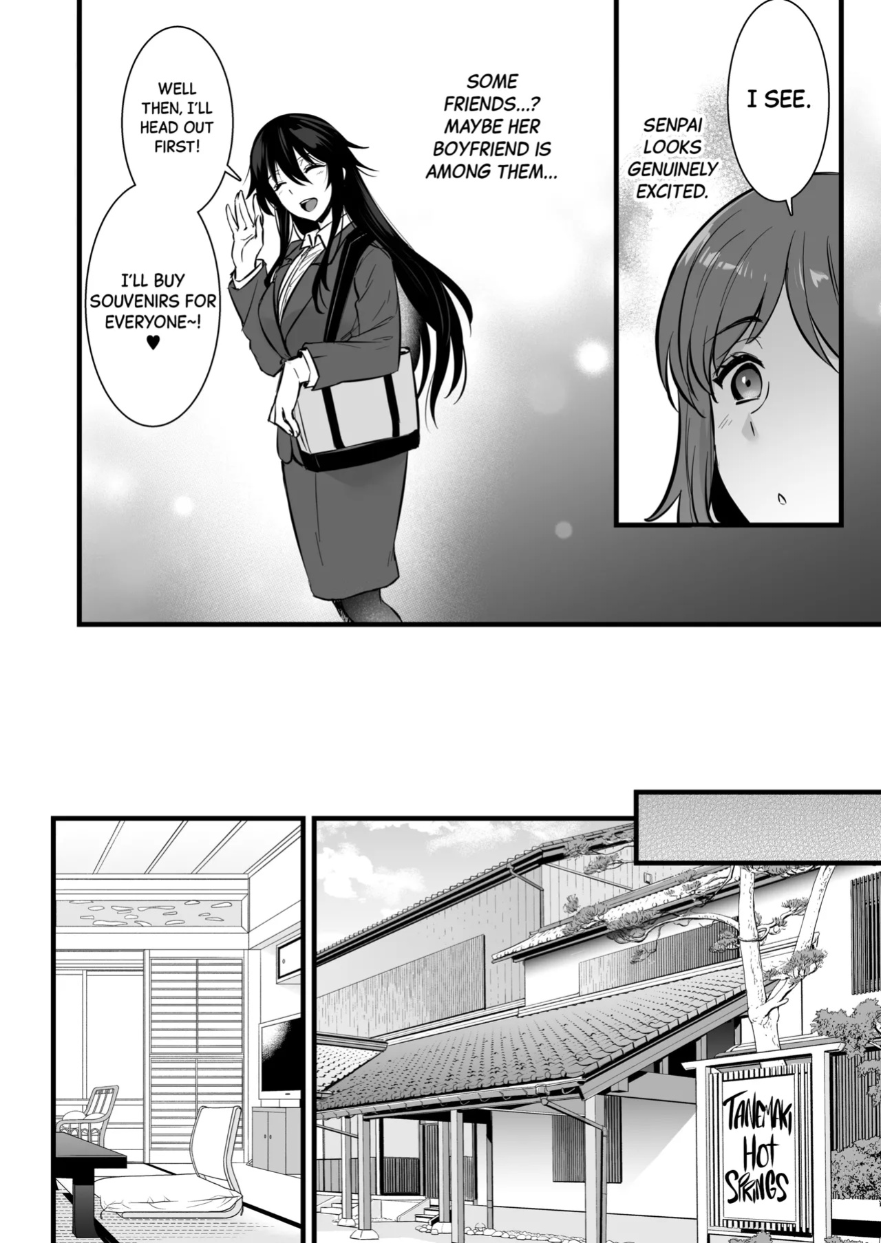 [Himeya (Abe Inori)] Rental Tanetsuke Oji-san 6 ~Tanetsuke Oji-san-tachi to Iku! Yari Makuri Nakadashi Rankou Onsen Ryokou~ [Black Grimoires]
