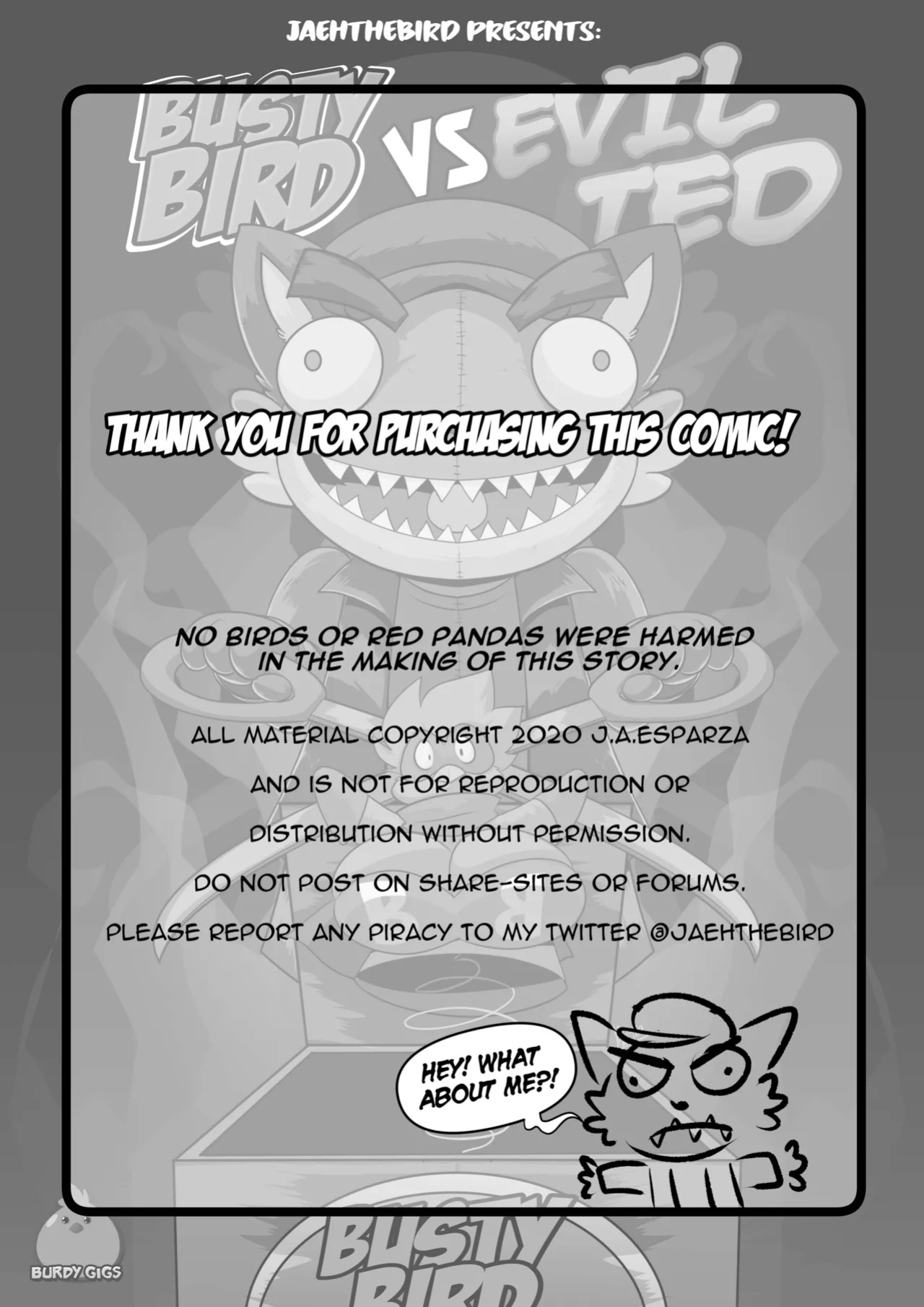 [Jaeh] BustyBird vs Evil Ted