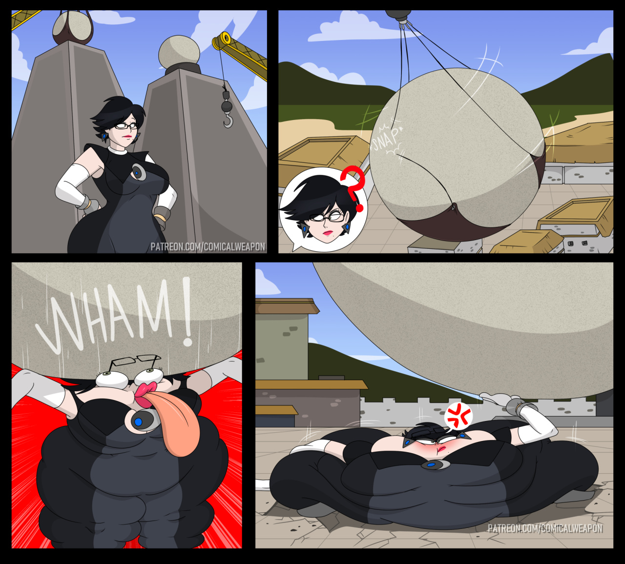 [ComicalWeapon] Heads Up - Bayonetta