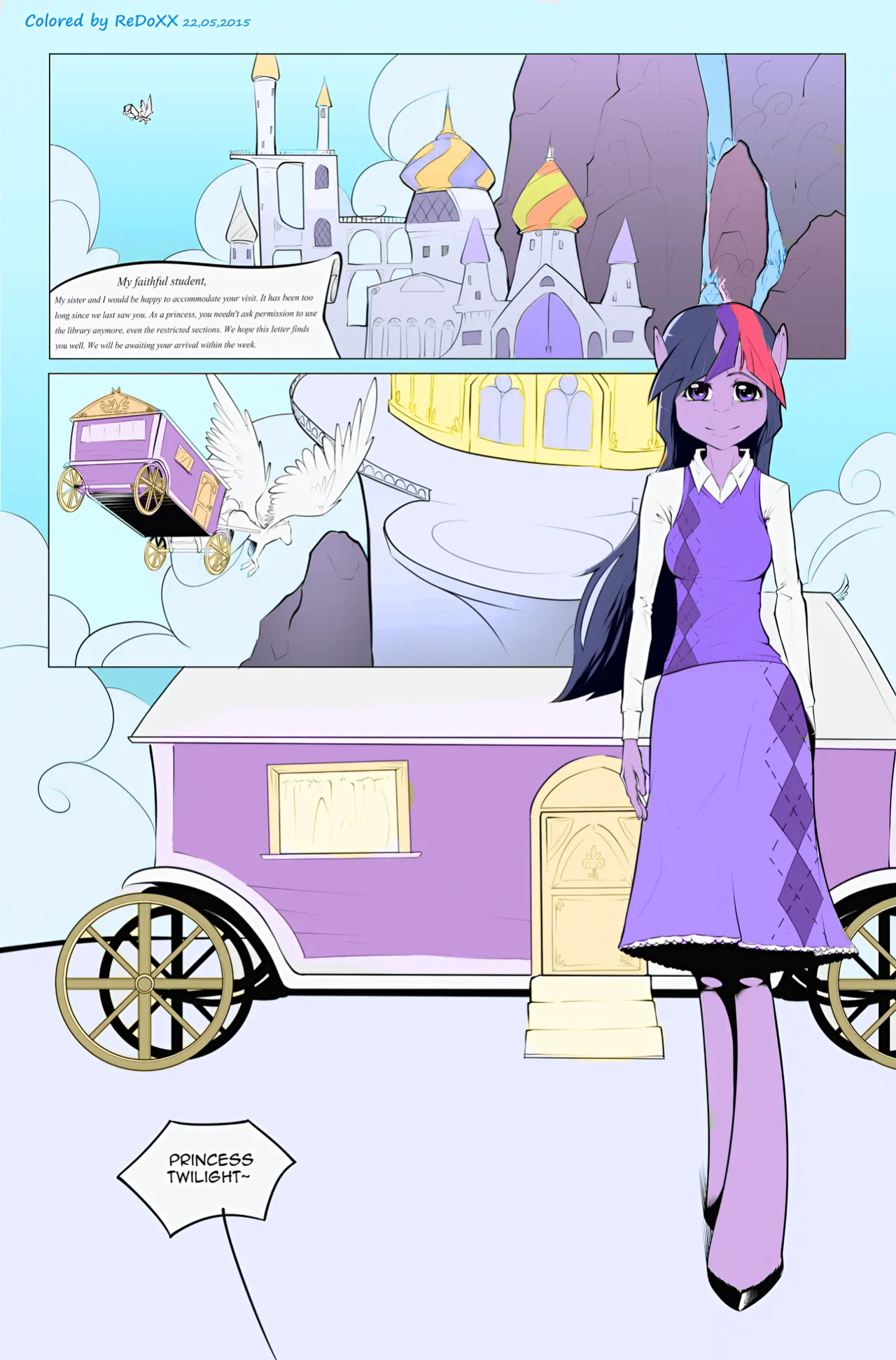 [Bakuhaku] Royally Screwed (My Little Pony Friendship Is Magic) [Colorized]