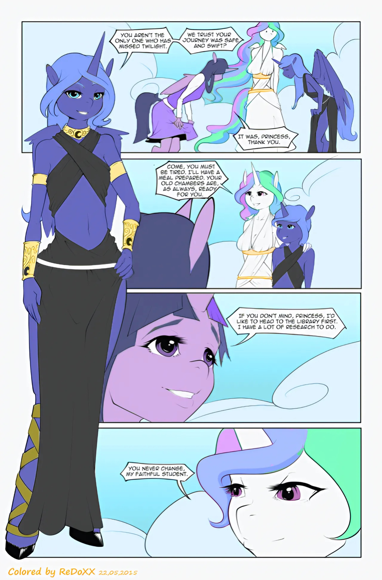 [Bakuhaku] Royally Screwed (My Little Pony Friendship Is Magic) [Colorized]