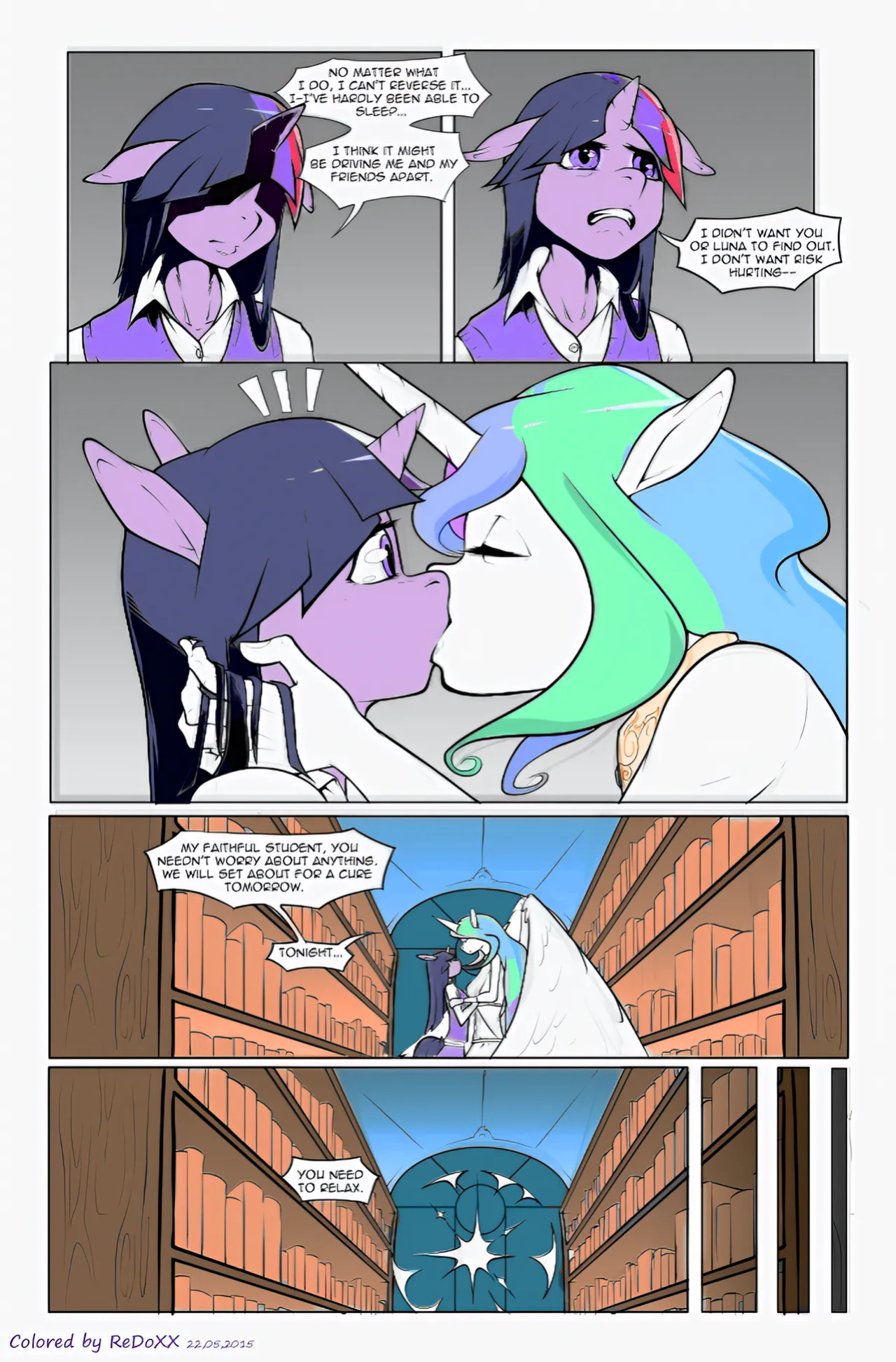 [Bakuhaku] Royally Screwed (My Little Pony Friendship Is Magic) [Colorized]