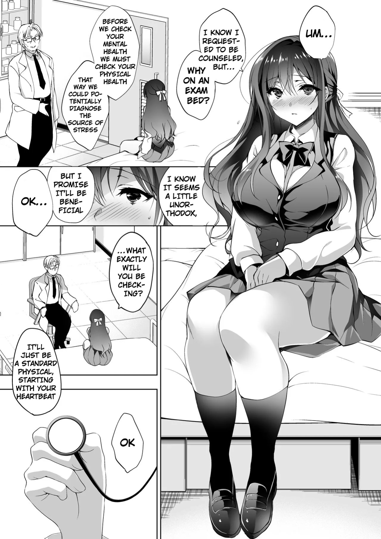 [Ninokoya (Ninoko)] Hakoiri Otome - Kyonyuu JK Miu no Mesu Ochi Seikyouiku | Sheltered Maiden: Big Breasted Miu's Corruptive Sex Counseling