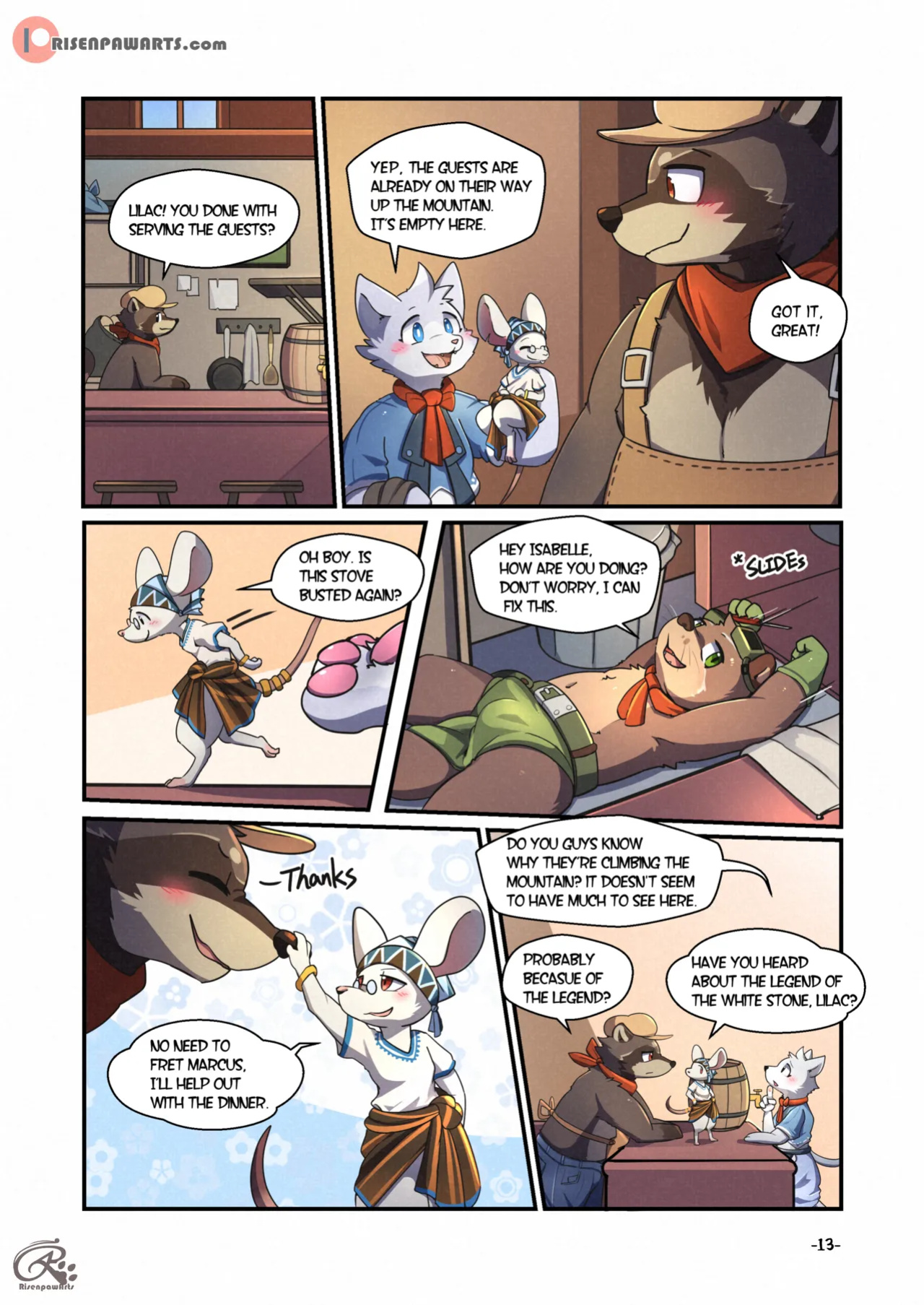 [RisenPaw] White Stone Inn 1
